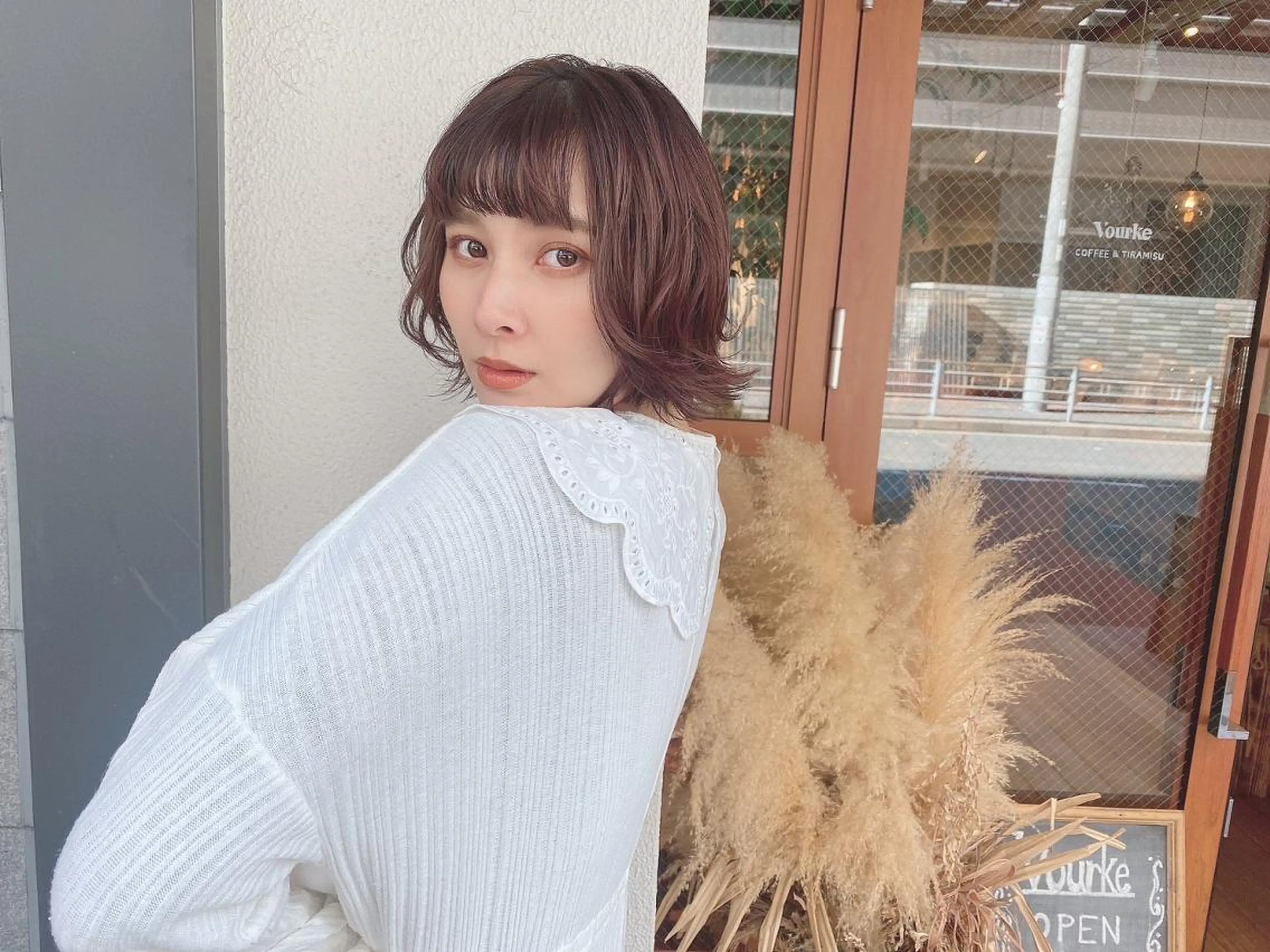 ミディアム 梅田茶屋町 Yutaのヘアスタイル