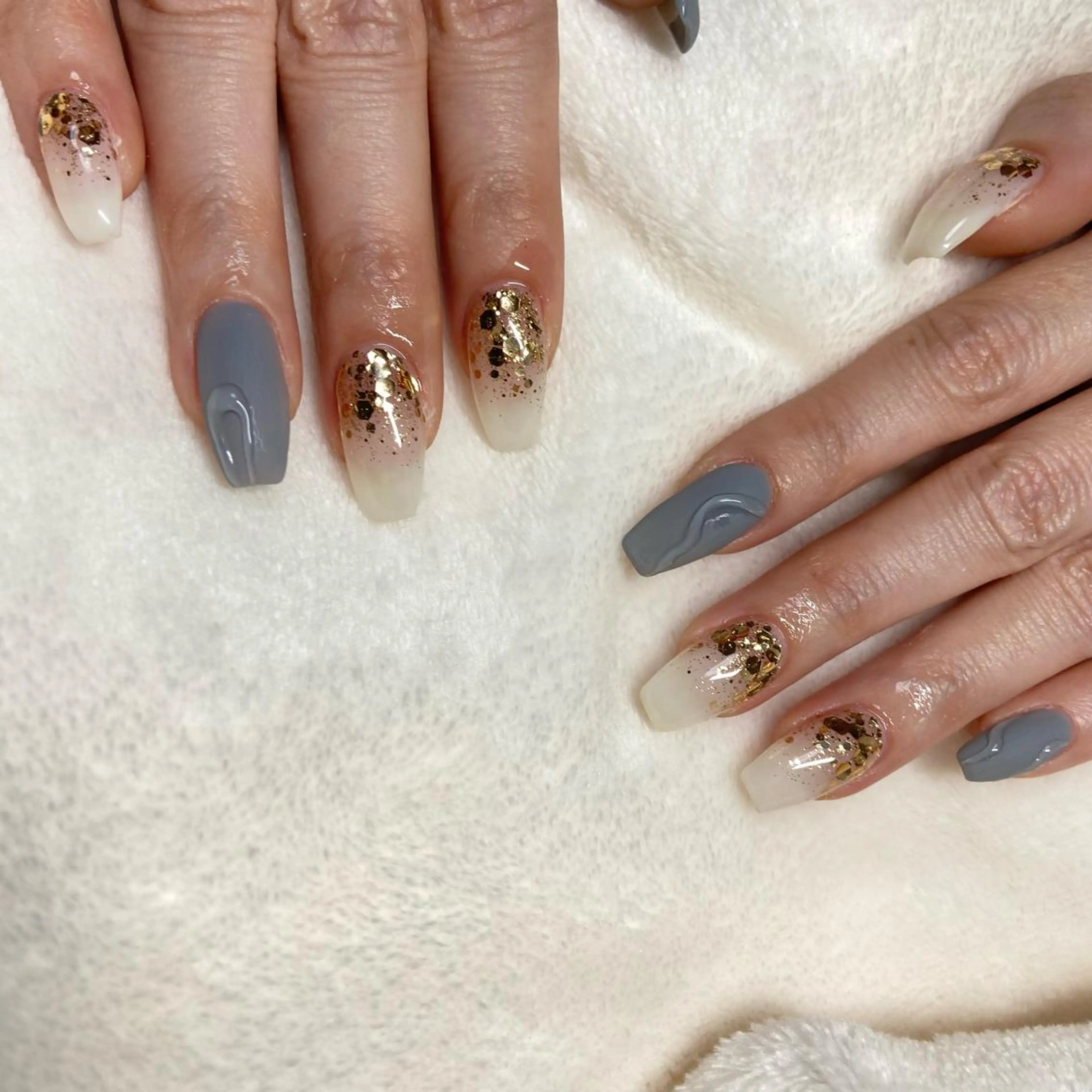 カラー ネイル nail salon LNのネイルデザイン