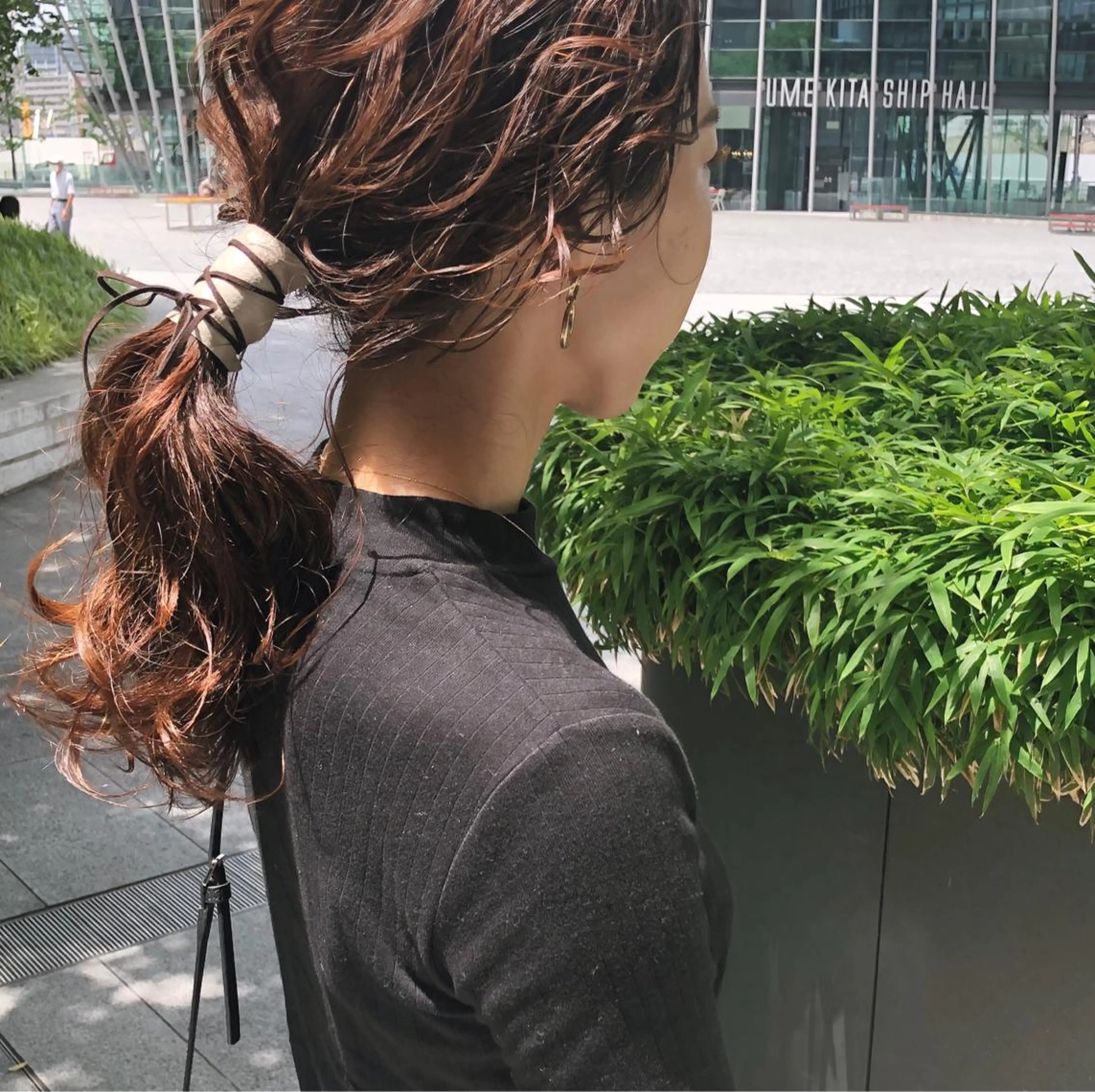 ロング カラー ヘアアレンジ 瀬原 千夏のヘアスタイル
