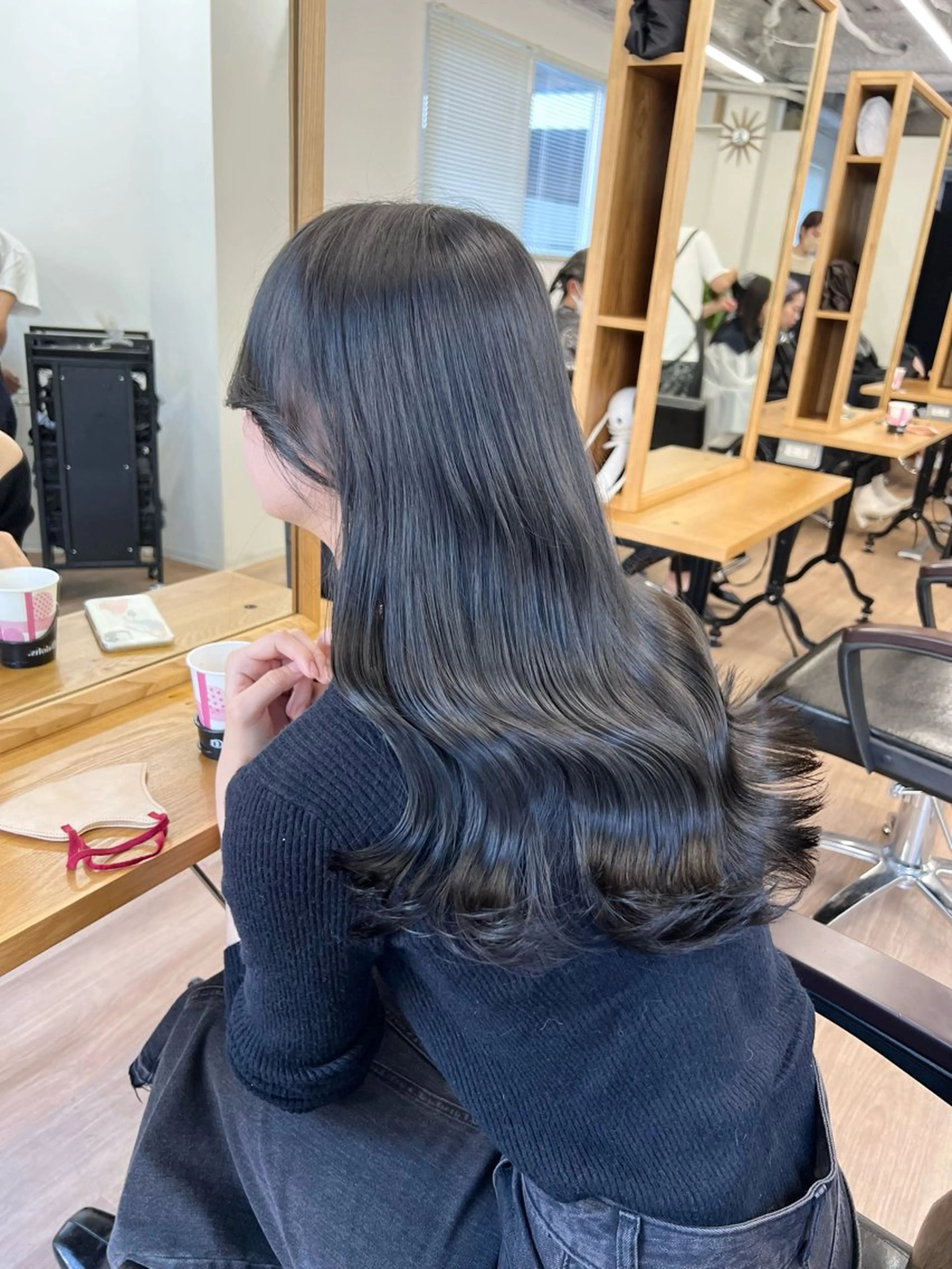 セミロング カラー nico　TOKYO所属・メンズ特化美容師/ すなおのヘアスタイル