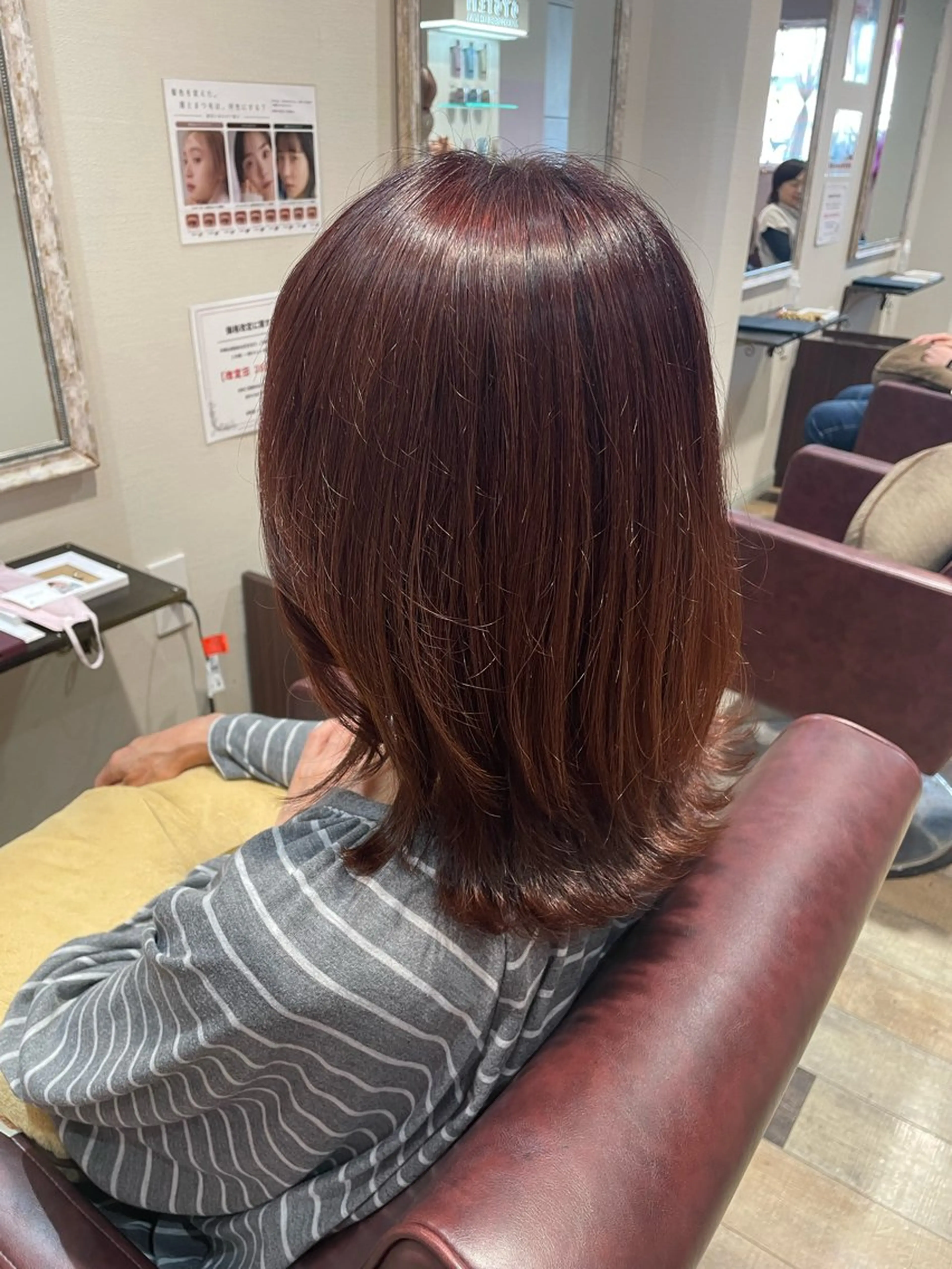 セミロング カット ヘアカラー トリートメント メンズカット/パーマ /カラー🌼華🌼のヘアスタイル