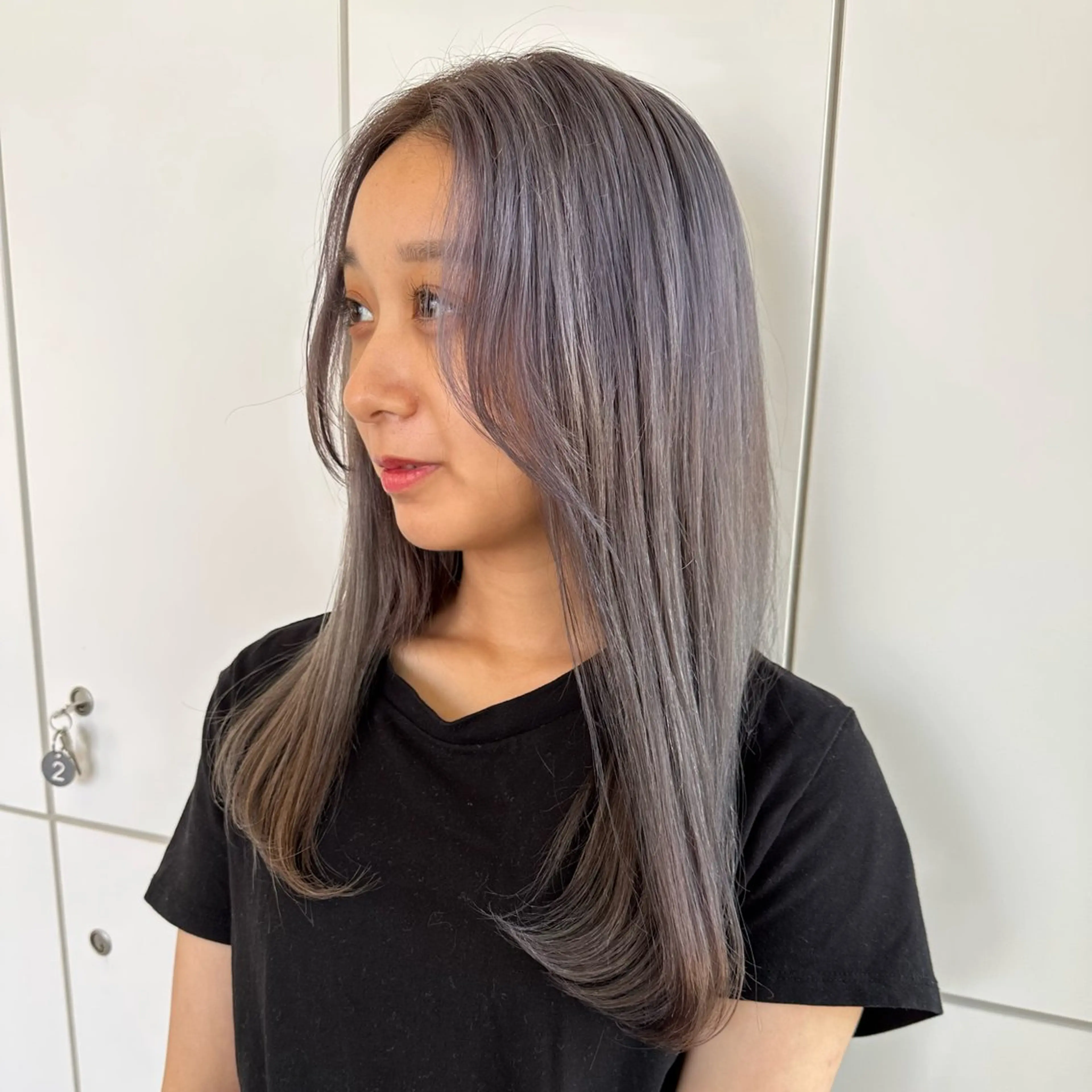 ミディアム カラー ヘアカラー トリートメント YUIMARL➰💖 NATSUKIのヘアスタイル