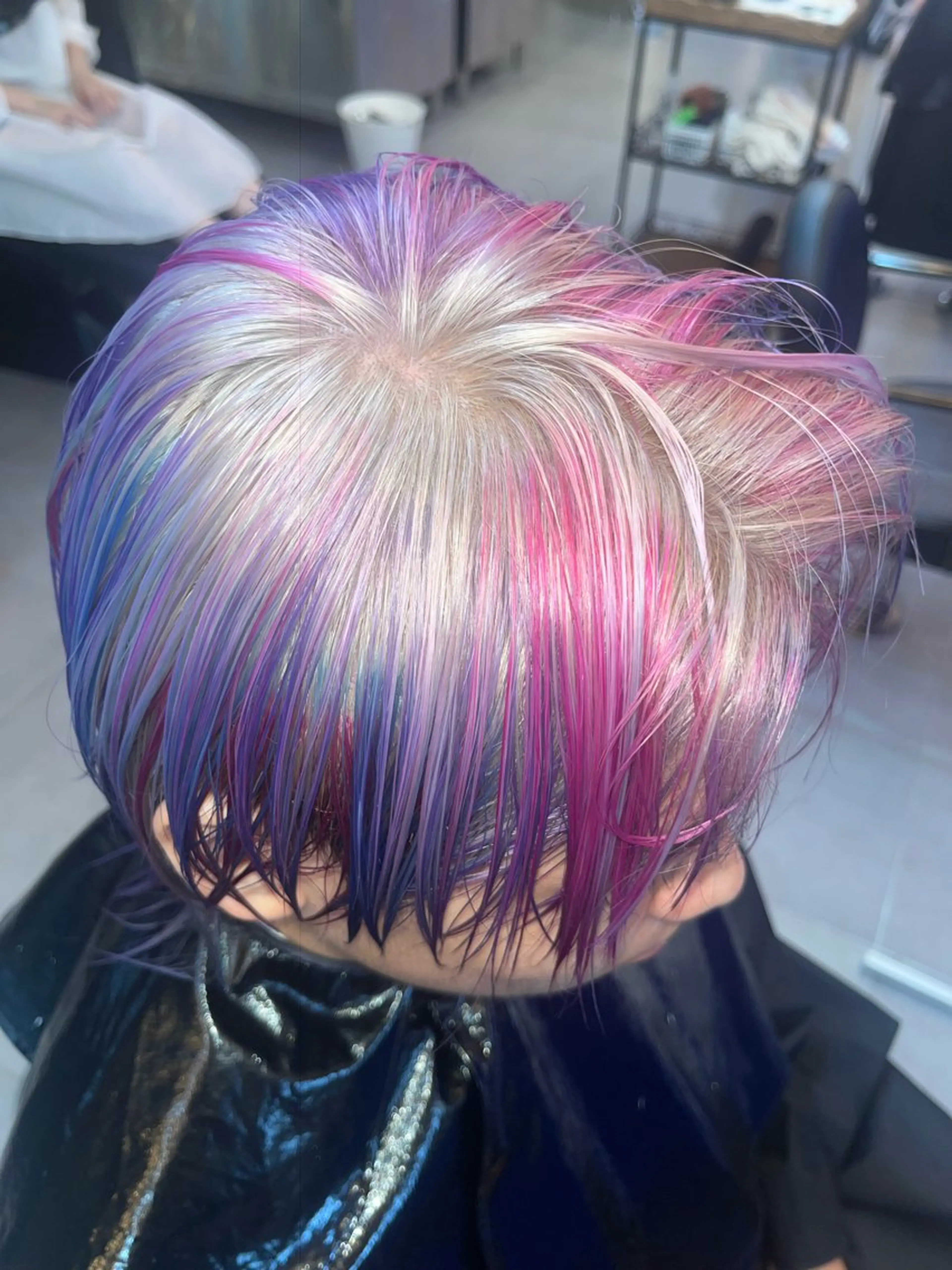 カラー ヘアアレンジ メンズ @kyoniyy KYONIのヘアスタイル