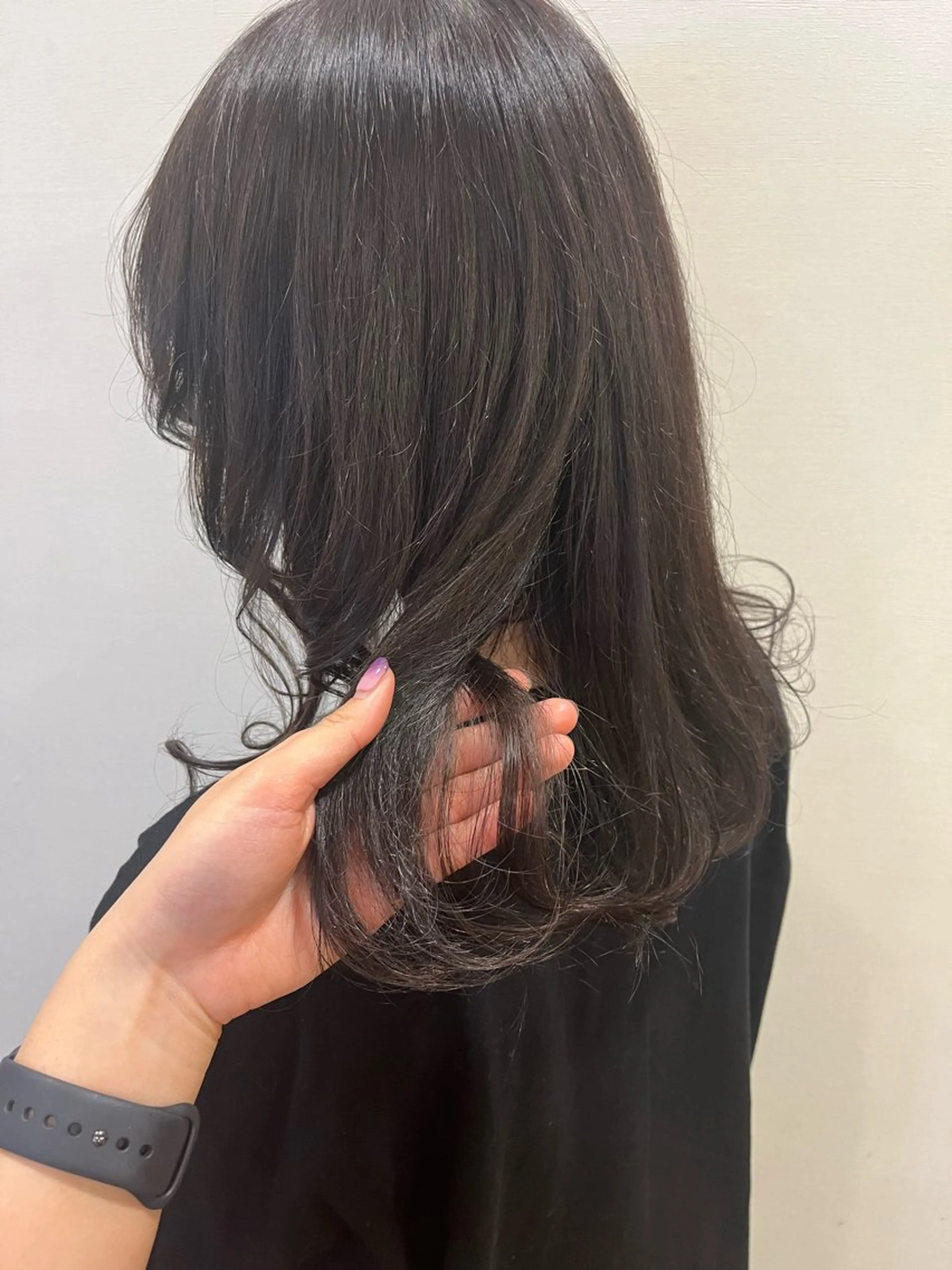 セミロング anon所属・田中 結月のヘアスタイル