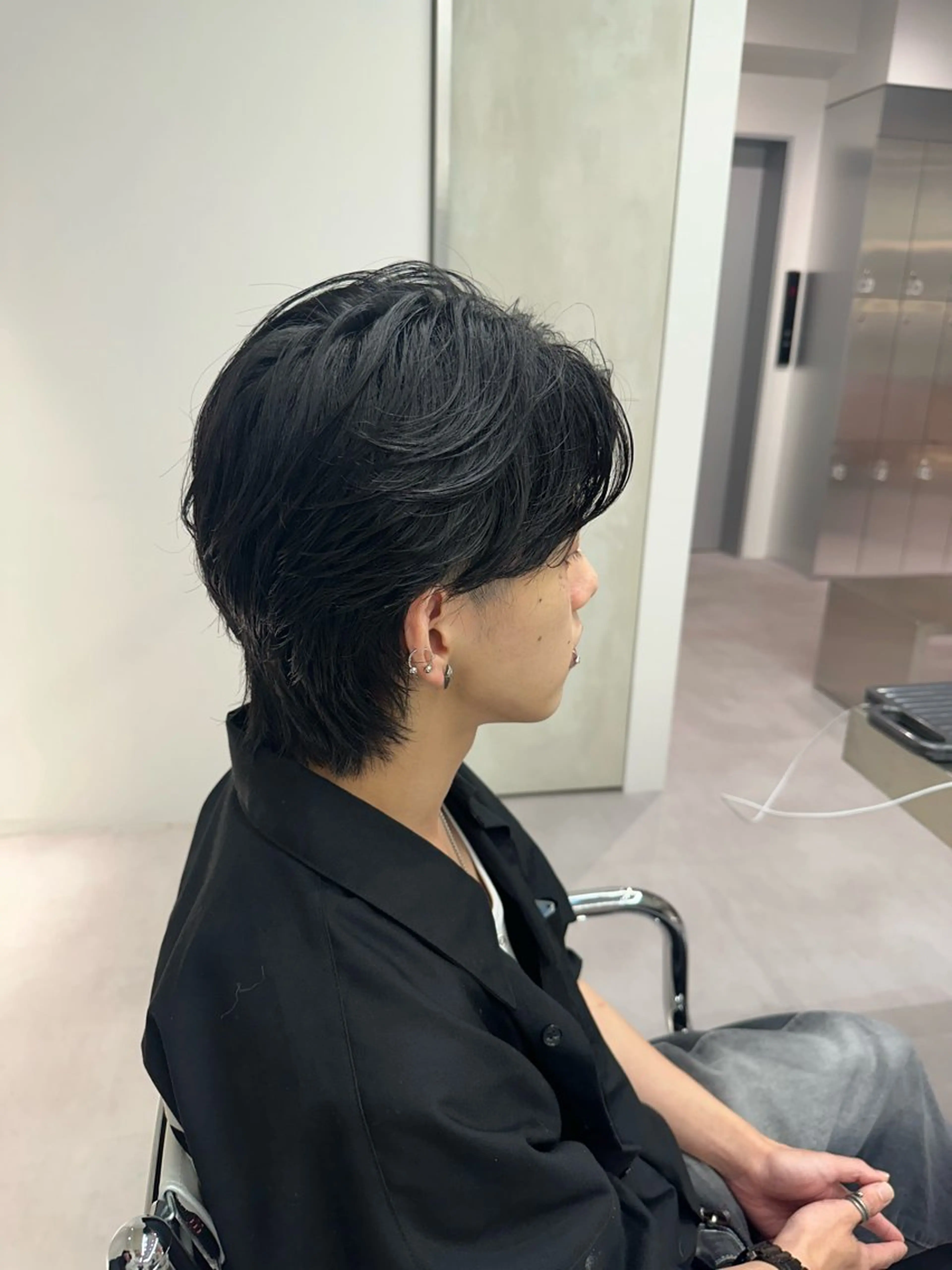 ミディアム パーマ メンズ 📖丸山飛鳥/ メンズミディアム📖のヘアスタイル