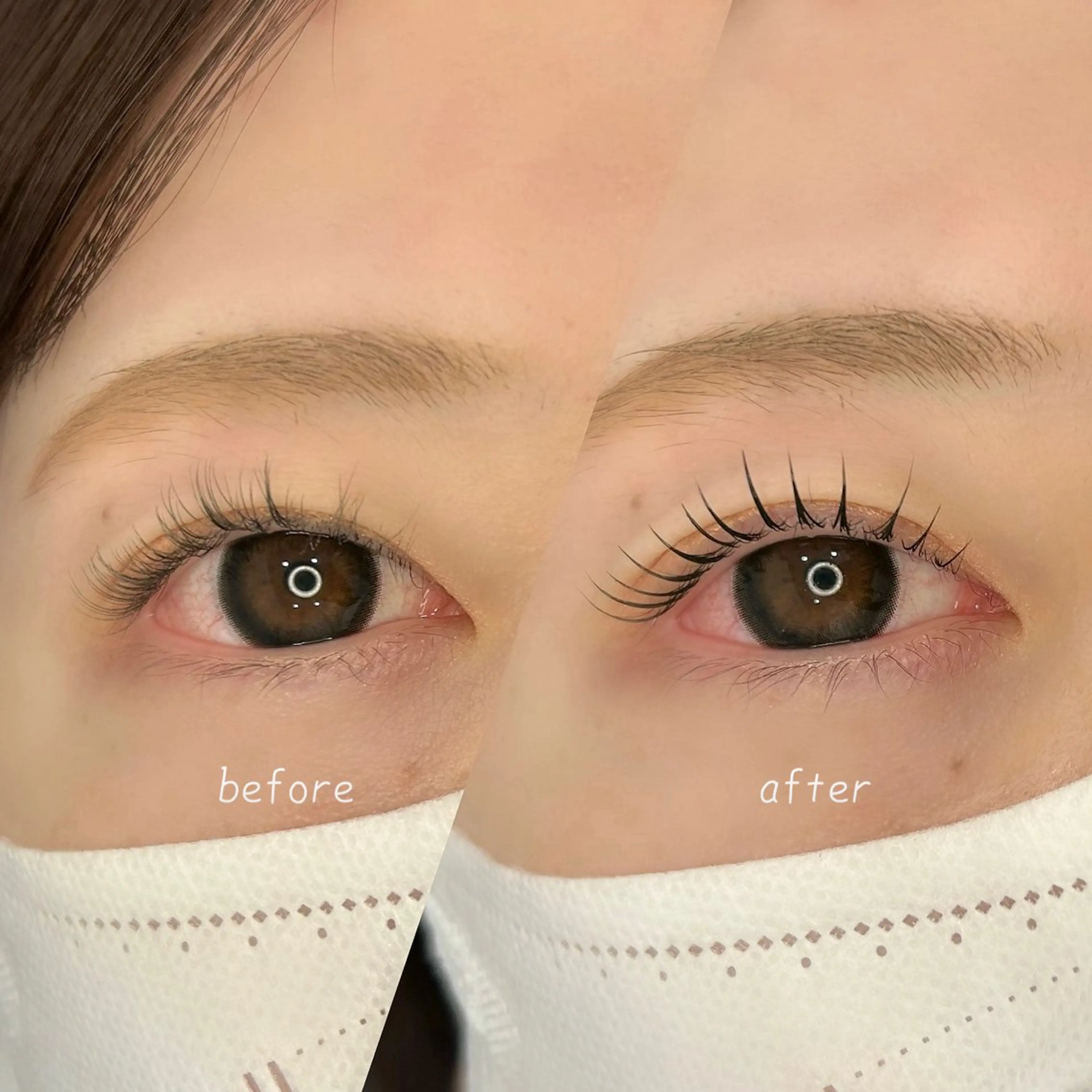 マツエク・マツパ prima 梅田店のマツエク・マツパデザイン