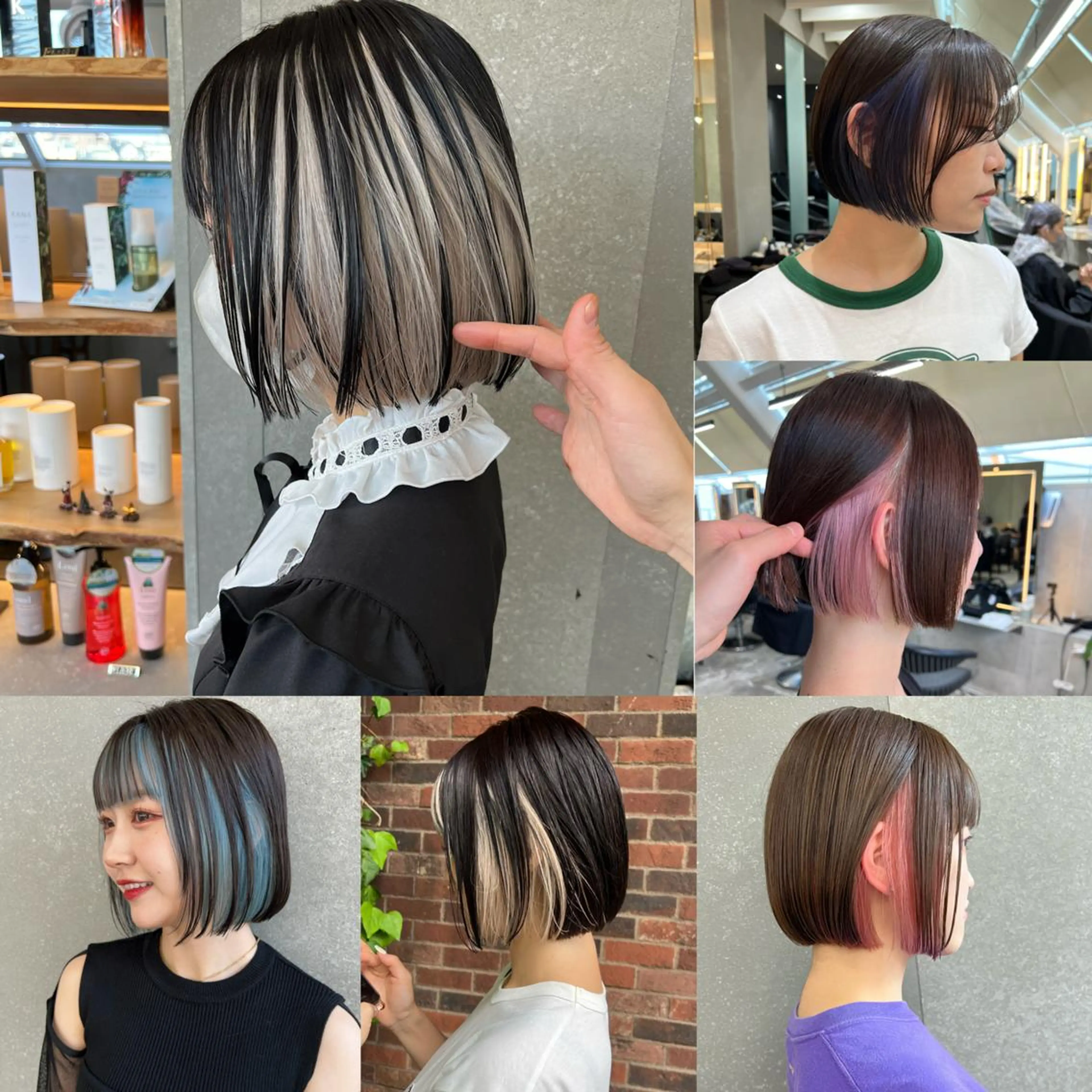 ロング カット ヘアカラー トリートメント 低ダメージカラー Yoshidaのヘアスタイル