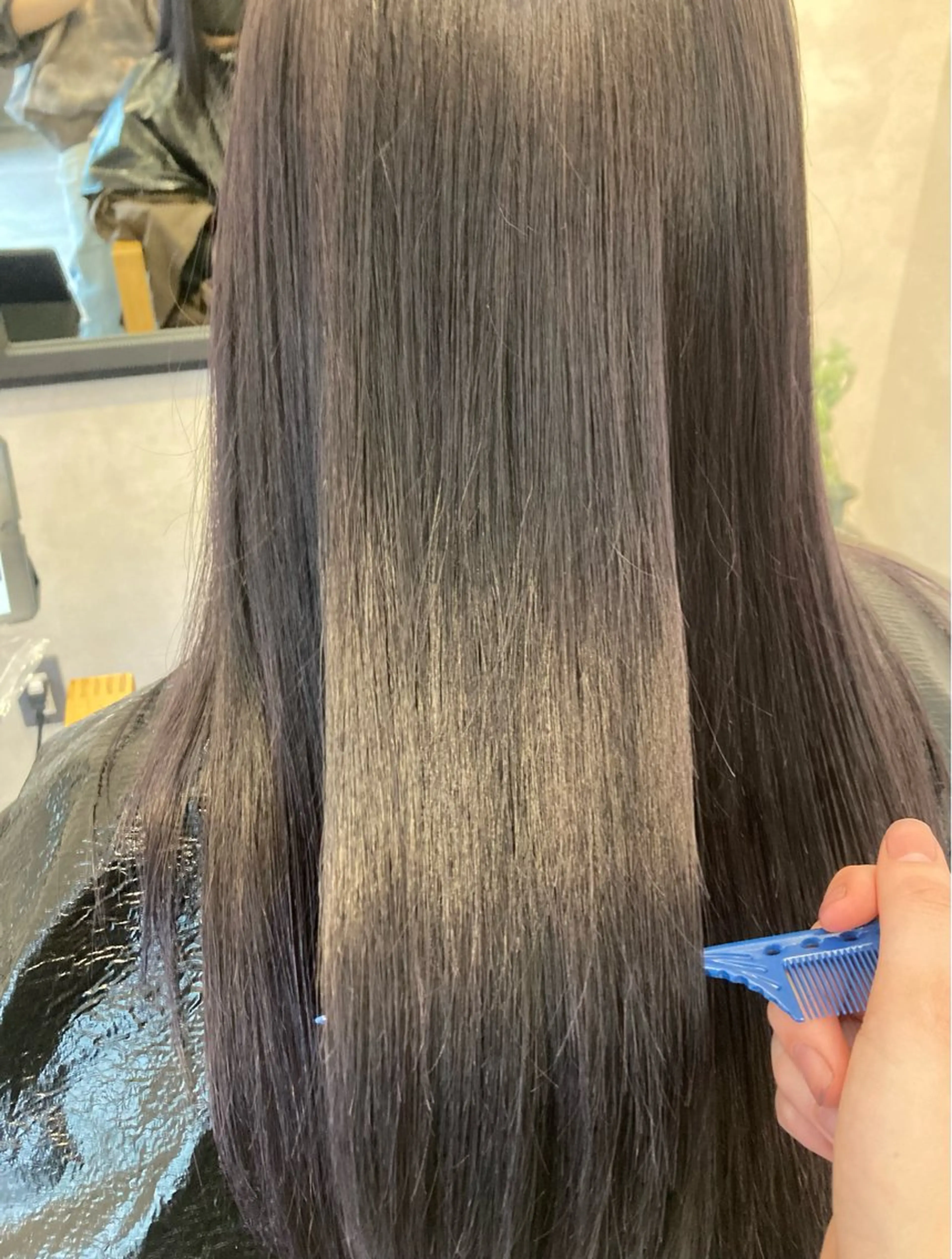 ロング 髪質改善 トリートメント ヘアカラー LOANA  MIDORINO所属・カラーモデル/ つくば市みどりののヘアスタイル