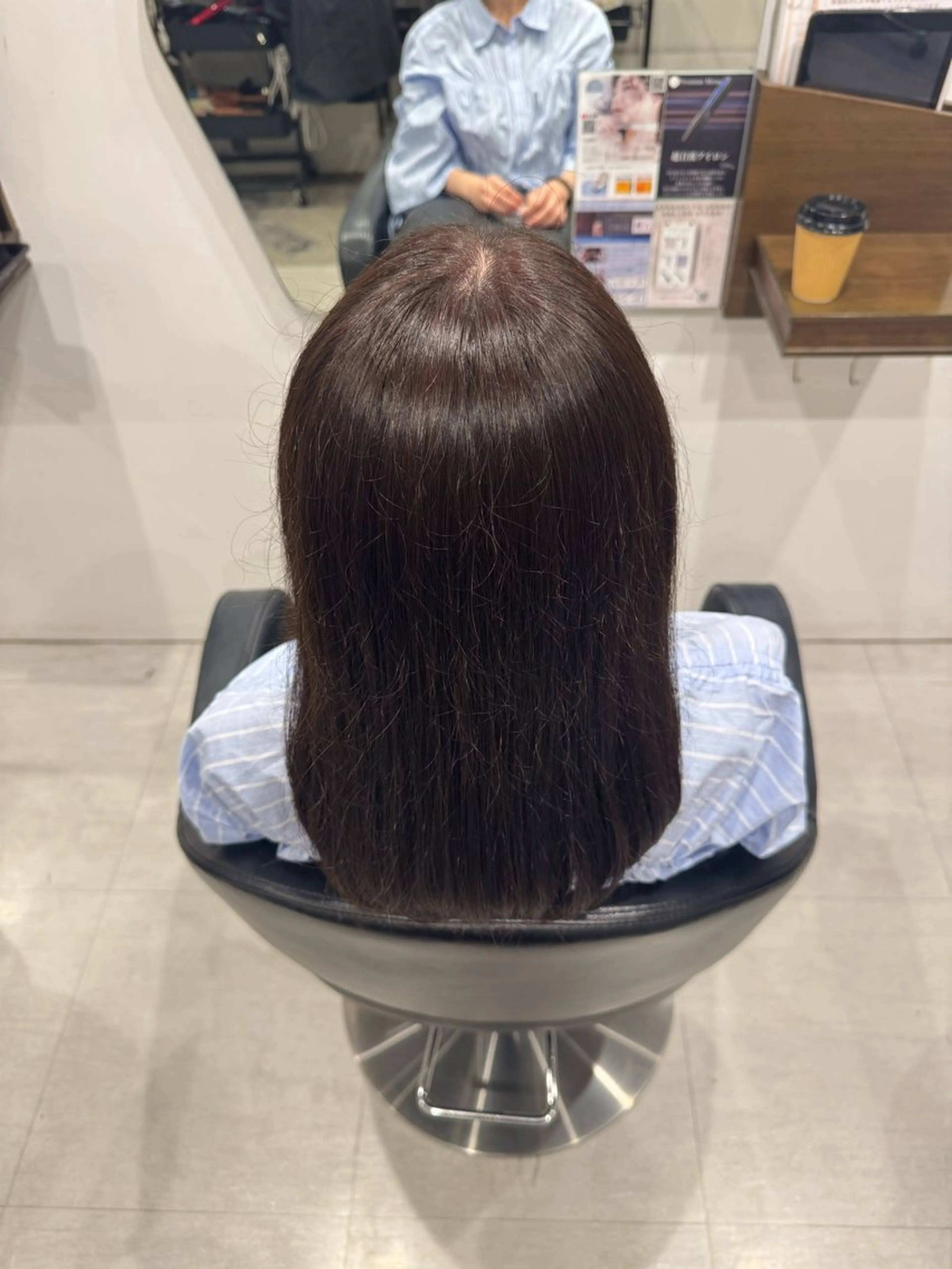 セミロング カラー APHRODITE GINZA 御茶ノ水神保町店所属・石井 紗弥🎀🫧/ 御茶ノ水神保町店✨️のヘアスタイル