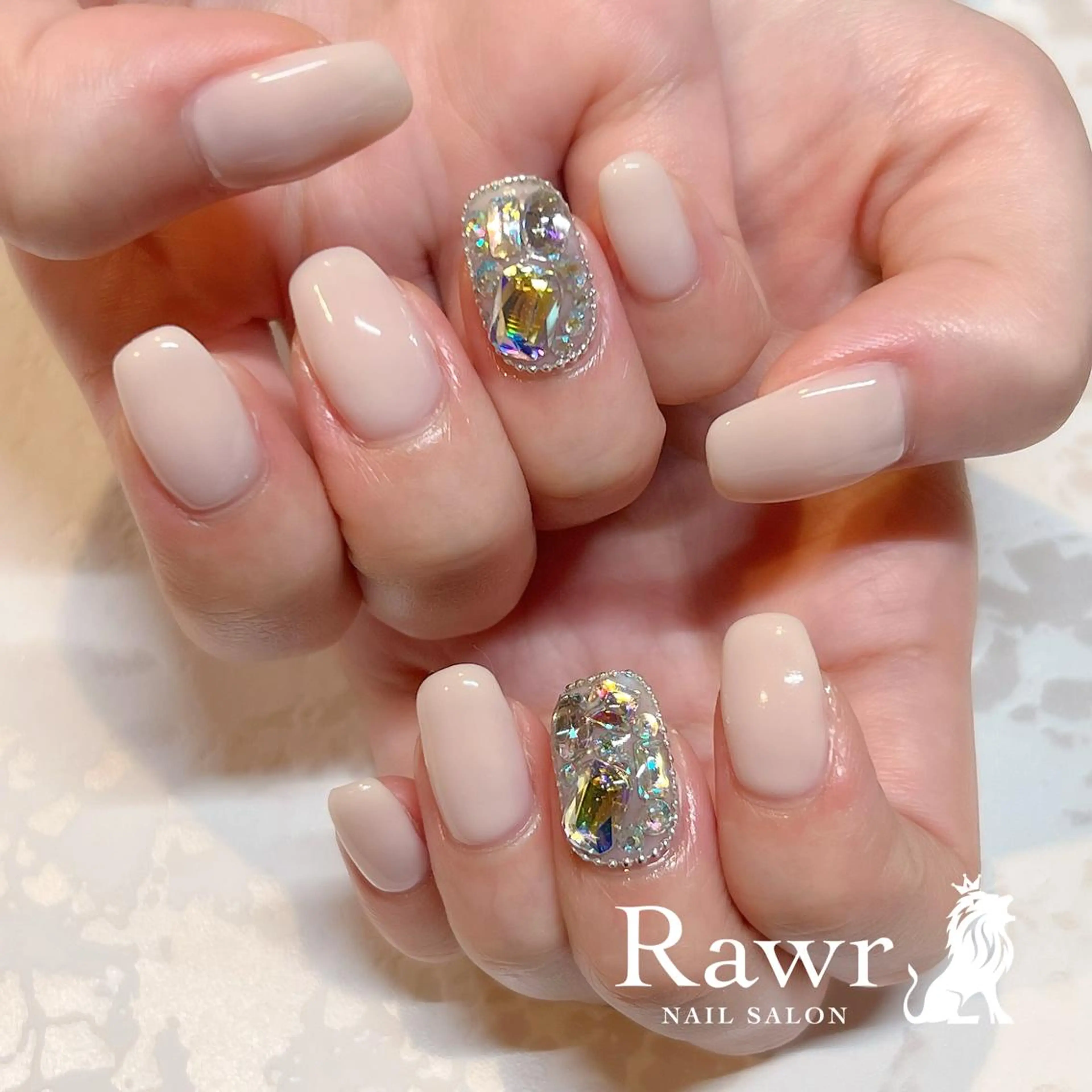 ネイル ハンドネイル Rawr / saoriのネイルデザイン