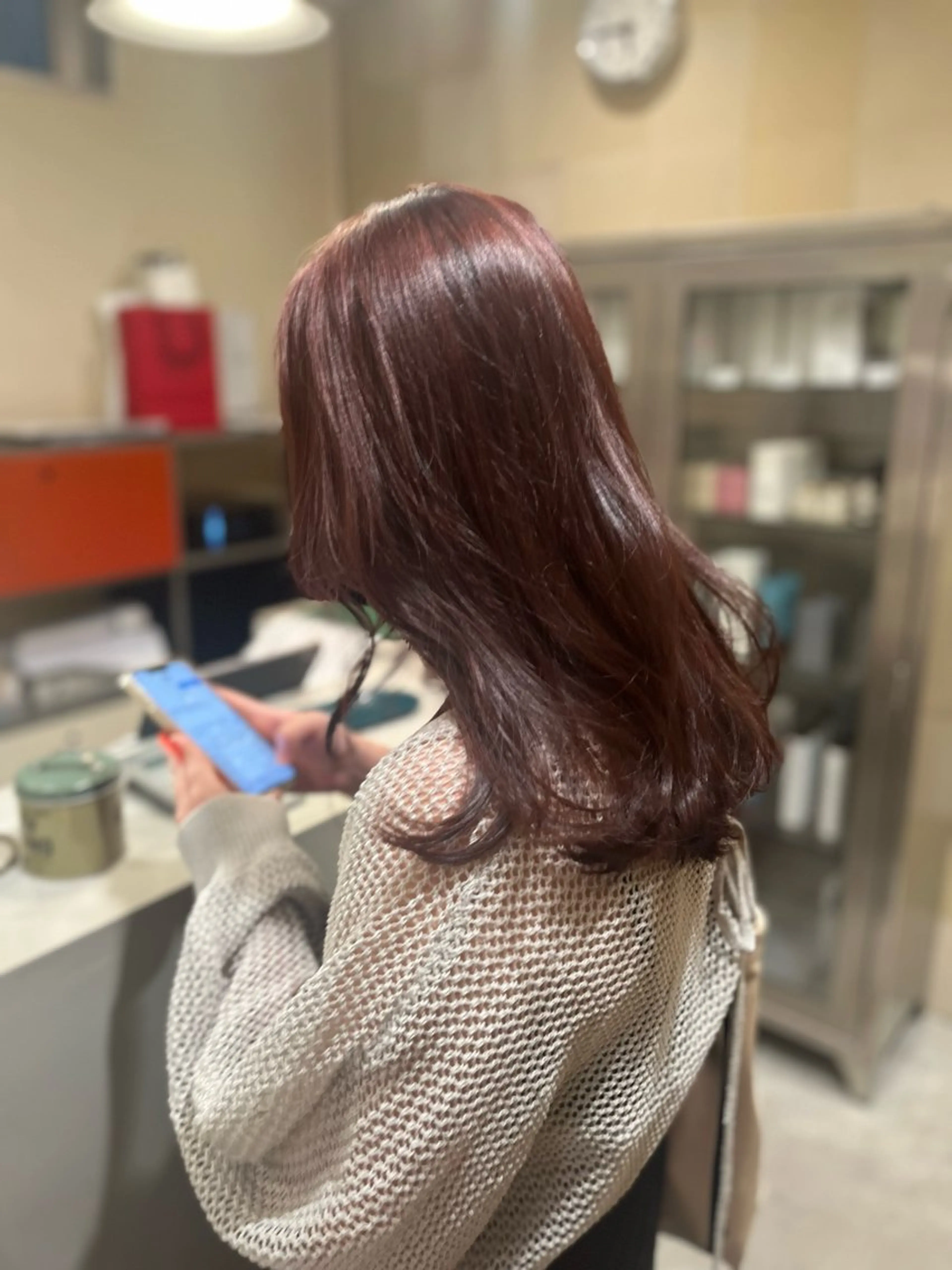 セミロング HERMITAGE所属・moepi♡ HERMITAGEのヘアスタイル