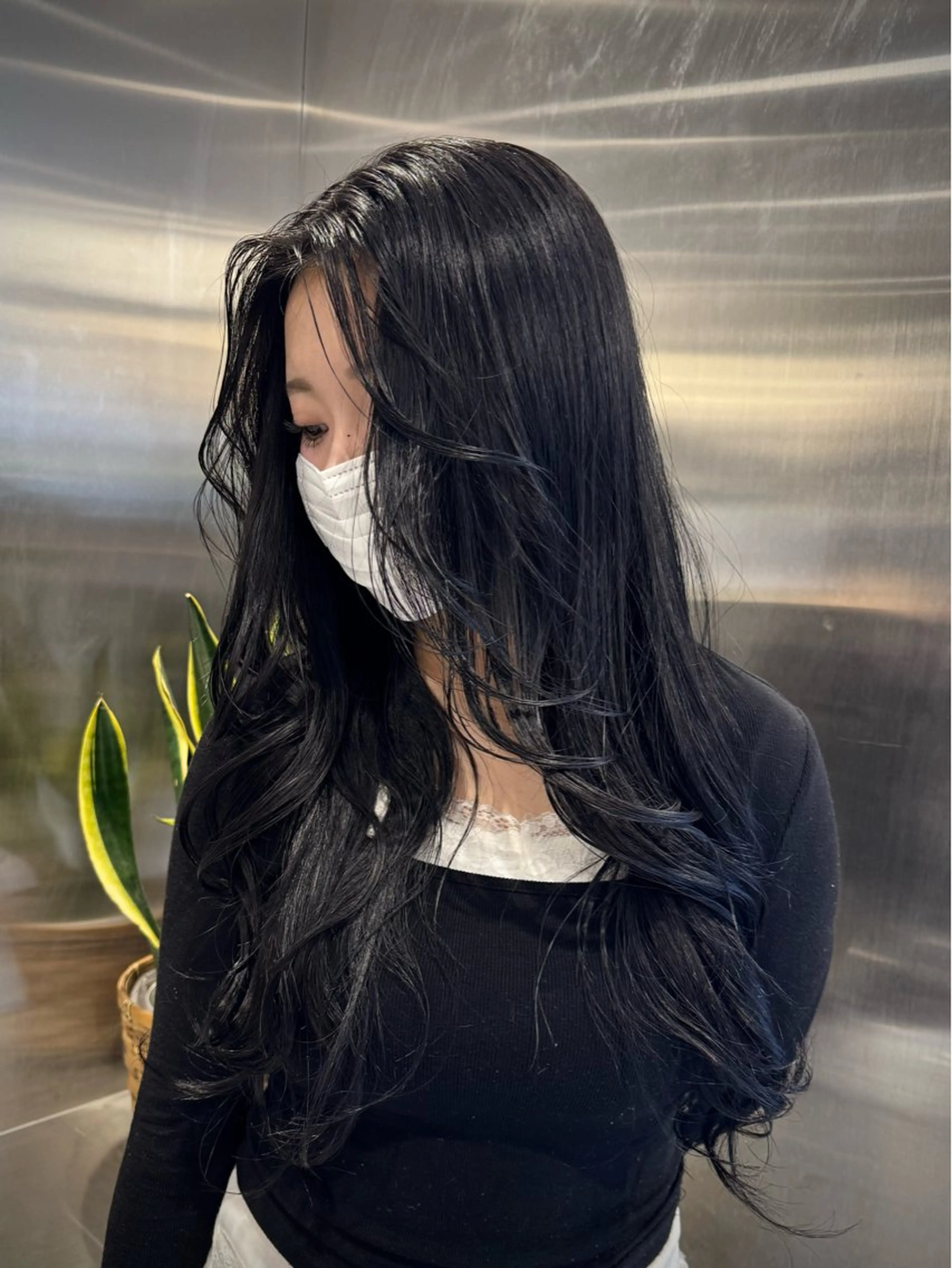 💙実習前・就活前にオススメ!!ブルーブラックカラー💙の写真