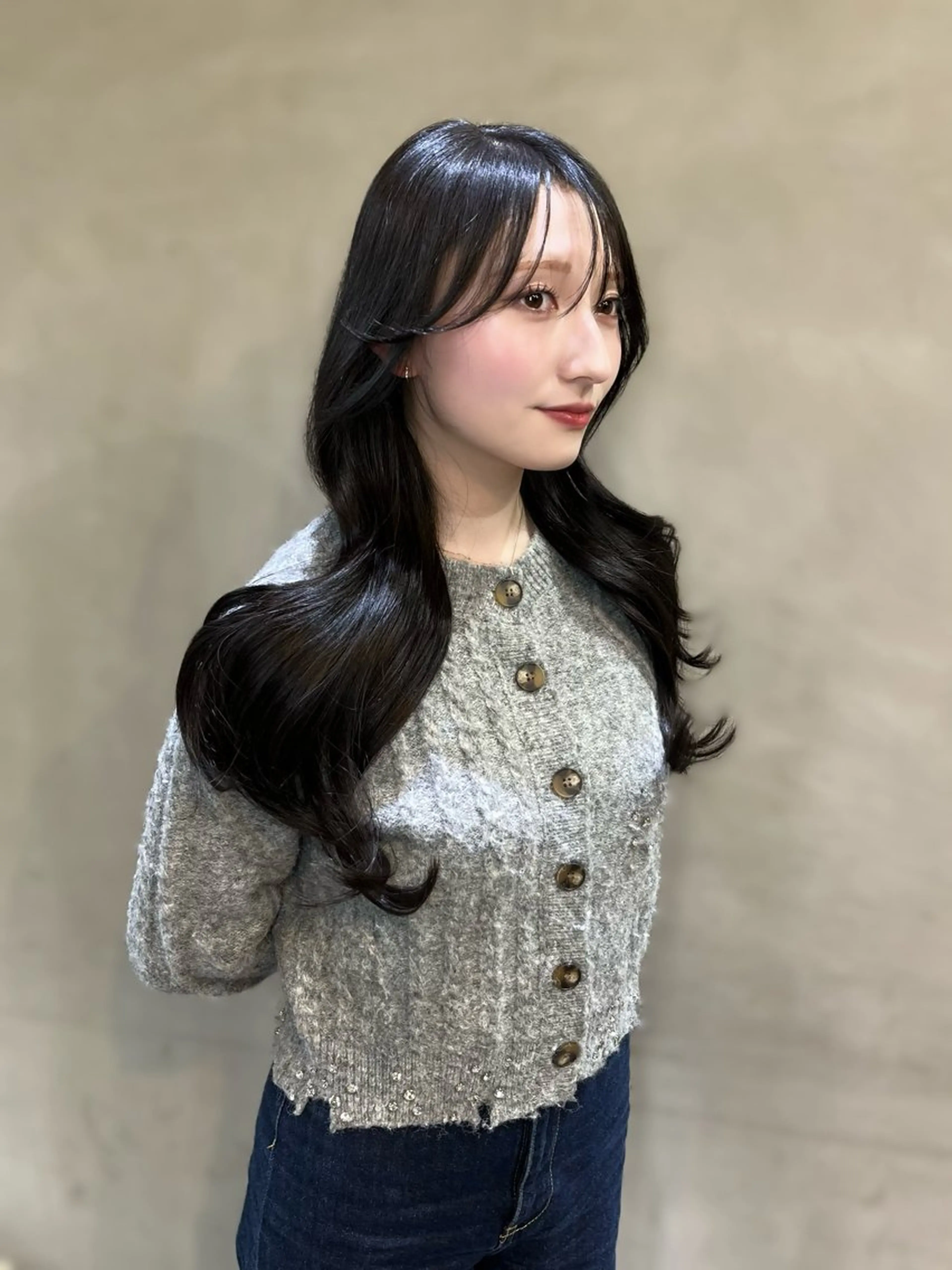 カラー ヘアアレンジ カット ヘアカラー 似合わせ顔まわり カット💛森尾真由美のヘアスタイル