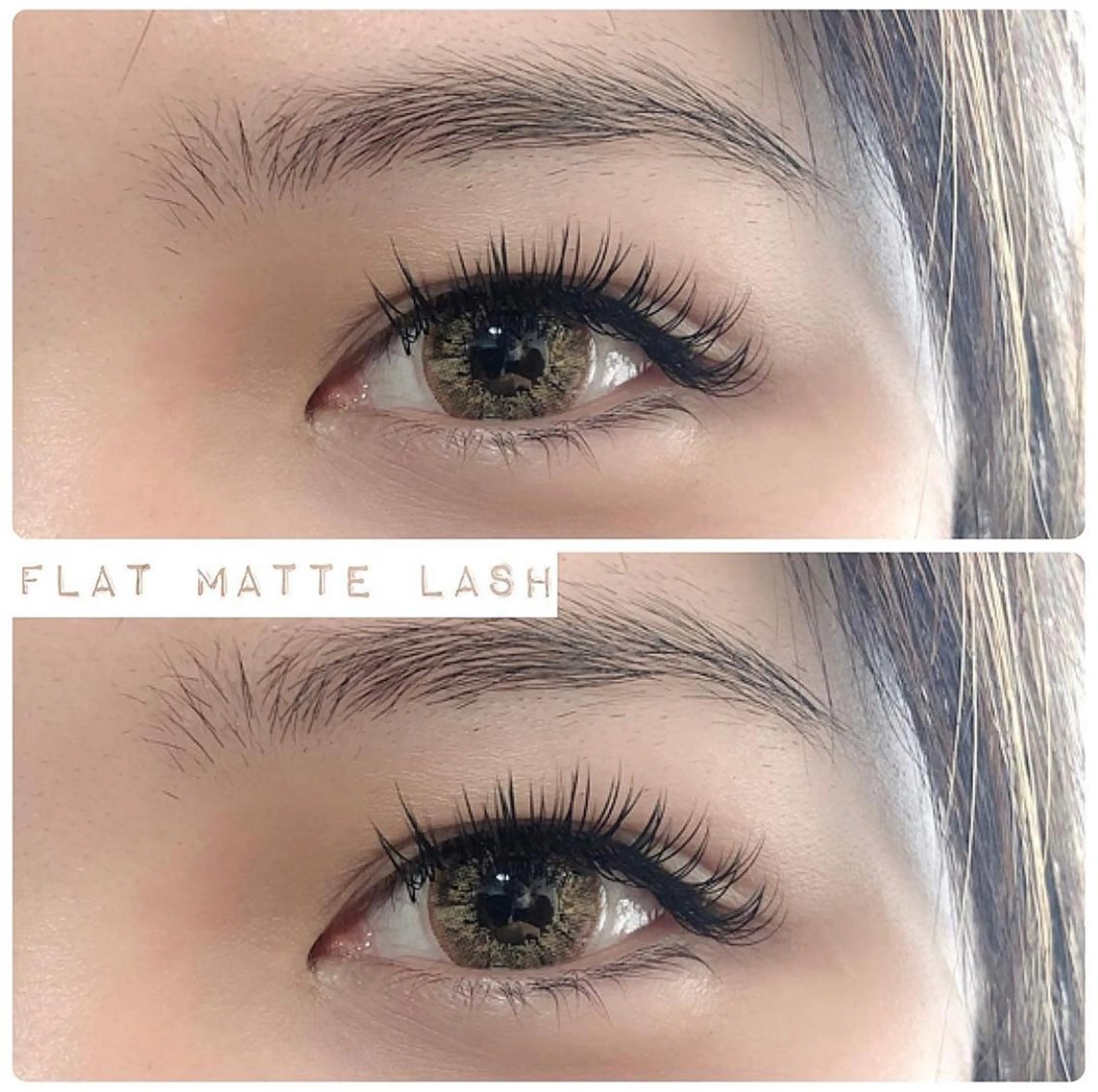 マツエク・マツパ フラットラッシュ Noela所属・Noela ノエラのマツエク・マツパデザイン