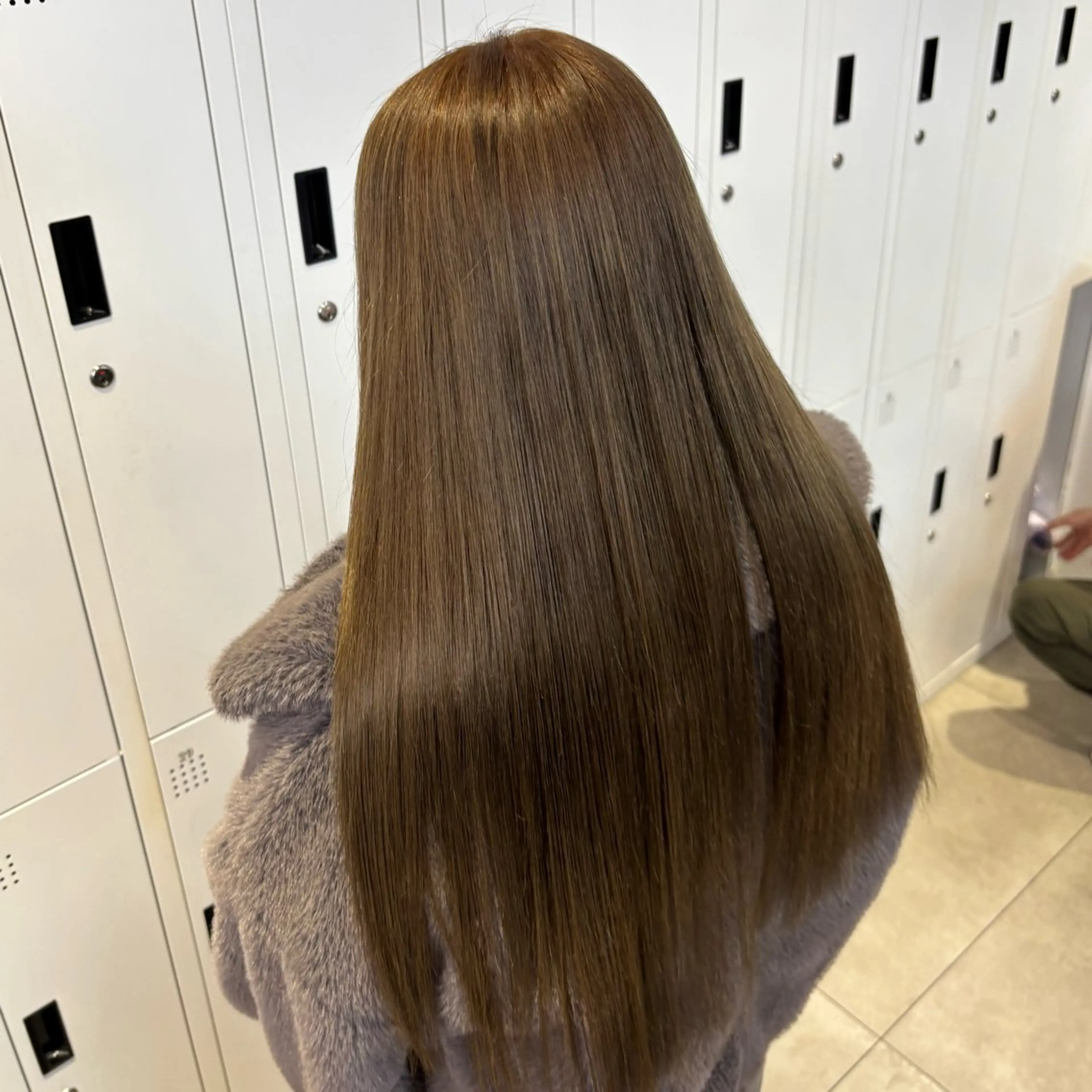 ロング カラー ヘアカラー メンズパーマ/ メッシュ📍ﾕﾘのヘアスタイル