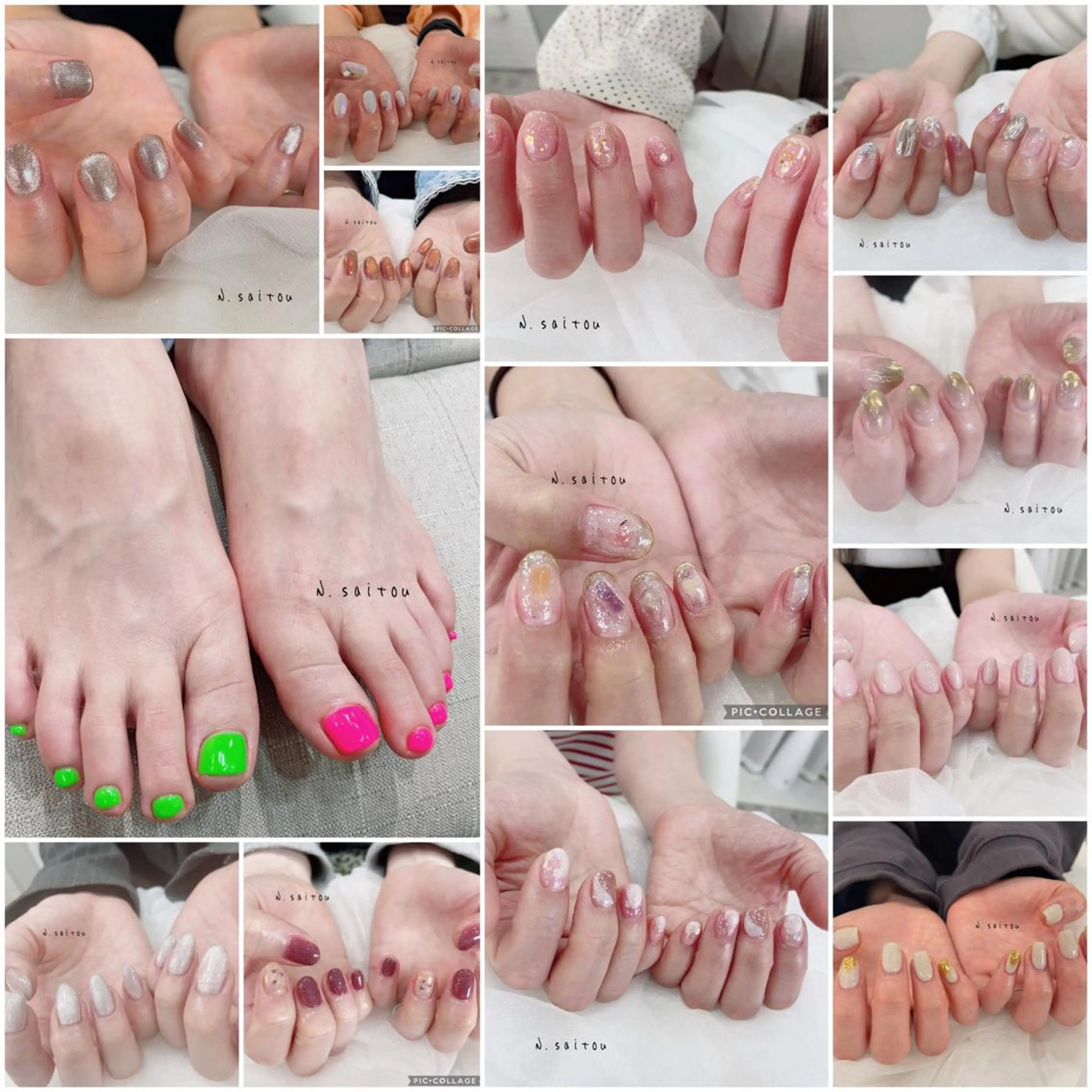 ネイル n. SAITOUのネイルデザイン