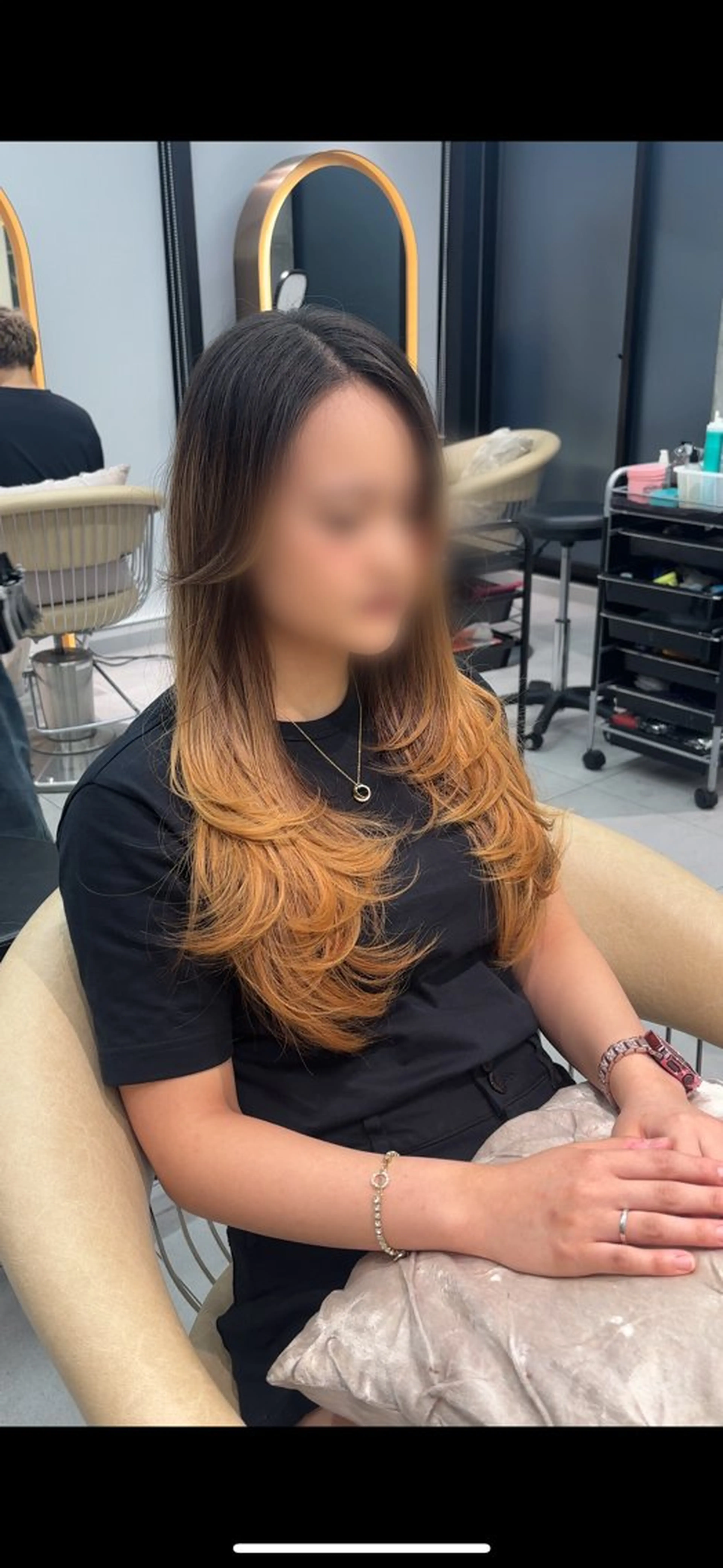 ロング カット MOMOHA/ 🍑レイヤーカットのヘアスタイル