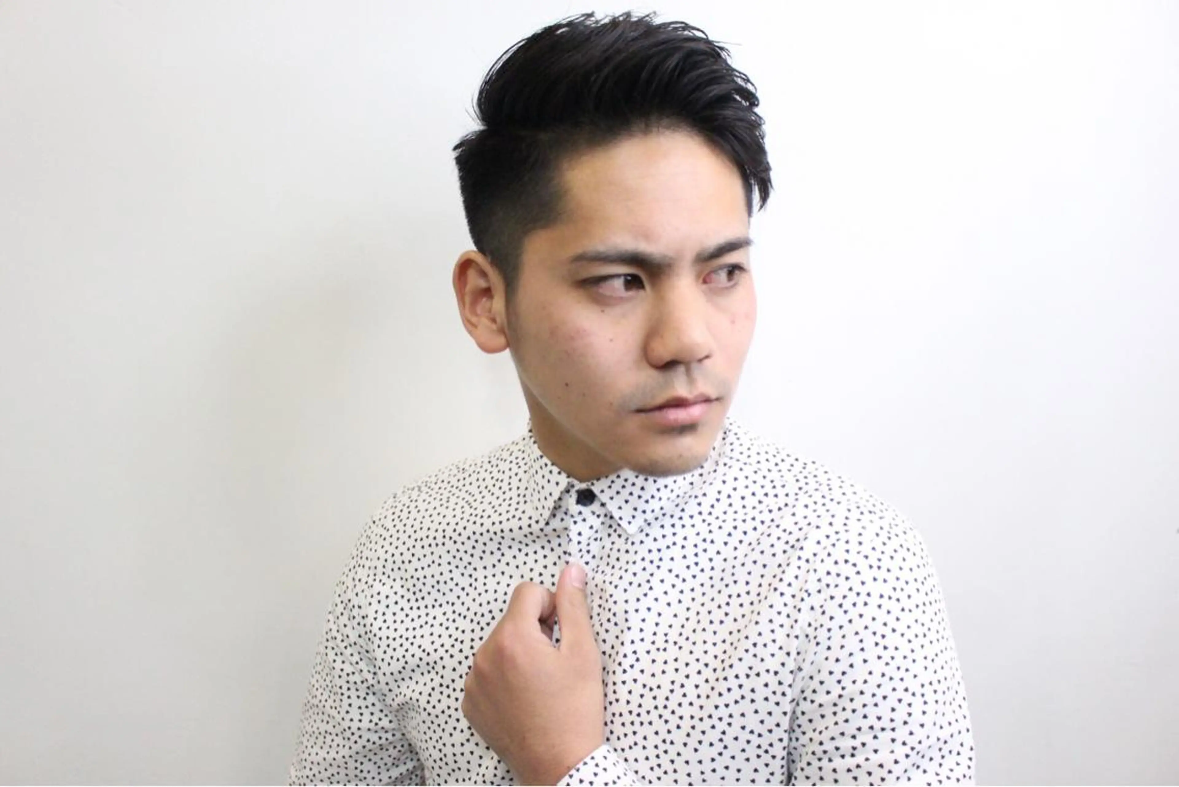 メンズ限定カット&クールシャンプートリートメント眉カット付きの写真