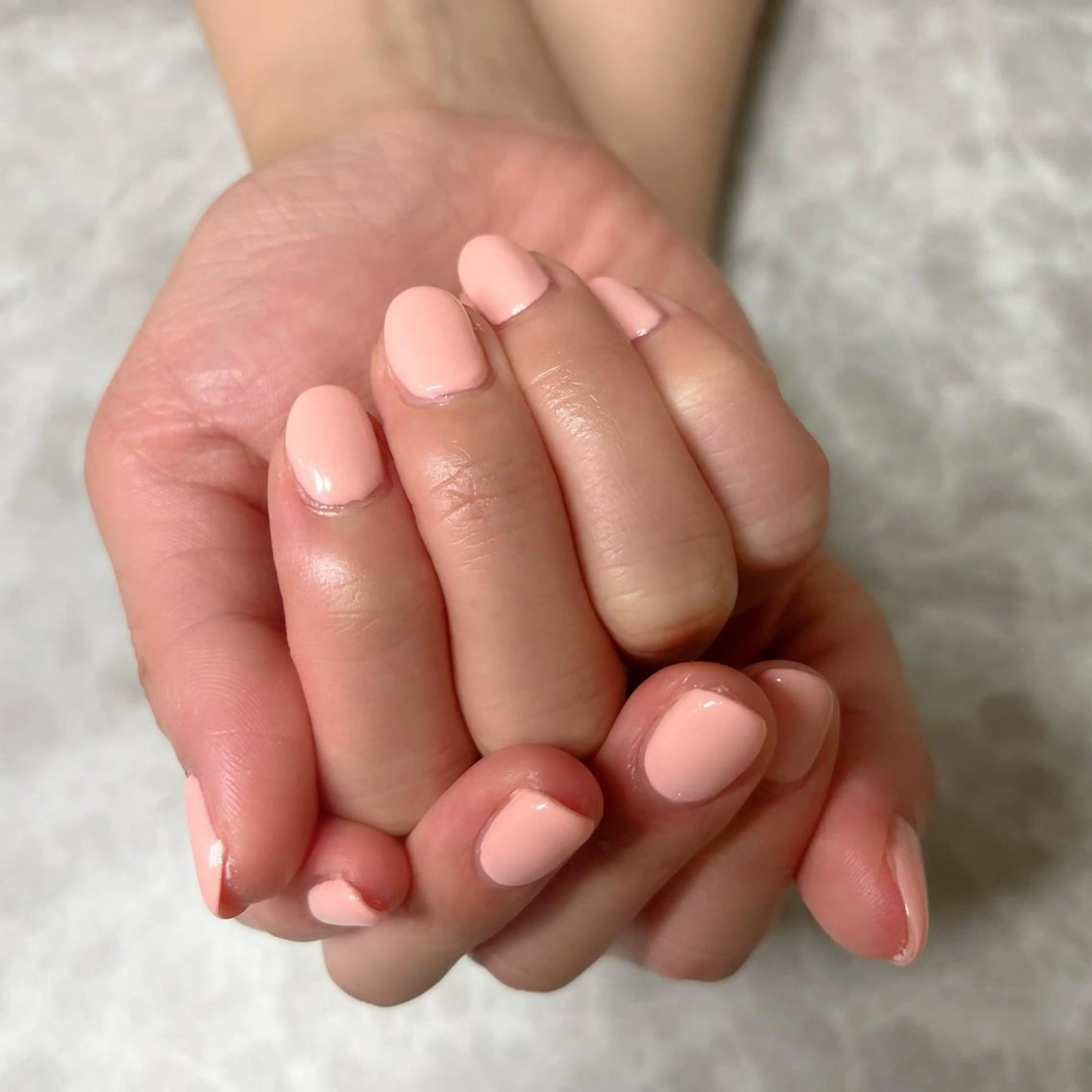 ネイル ワンカラーネイル ハンドネイル 自爪育成/深爪矯正 mikiのネイルデザイン