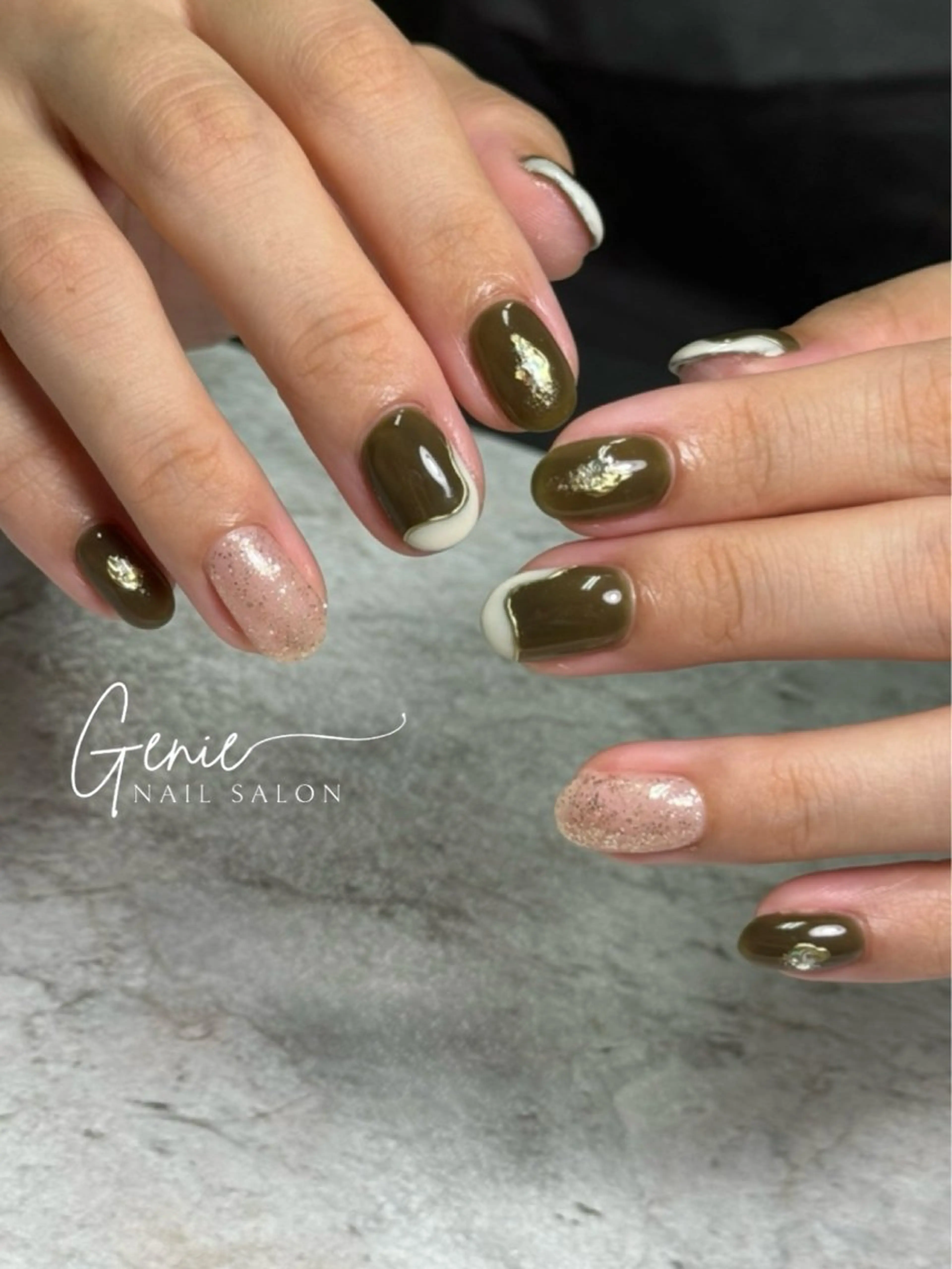 ネイル ニュアンスネイル ハンドネイル Nail salon Genie所属・Nail salon Genieのネイルデザイン