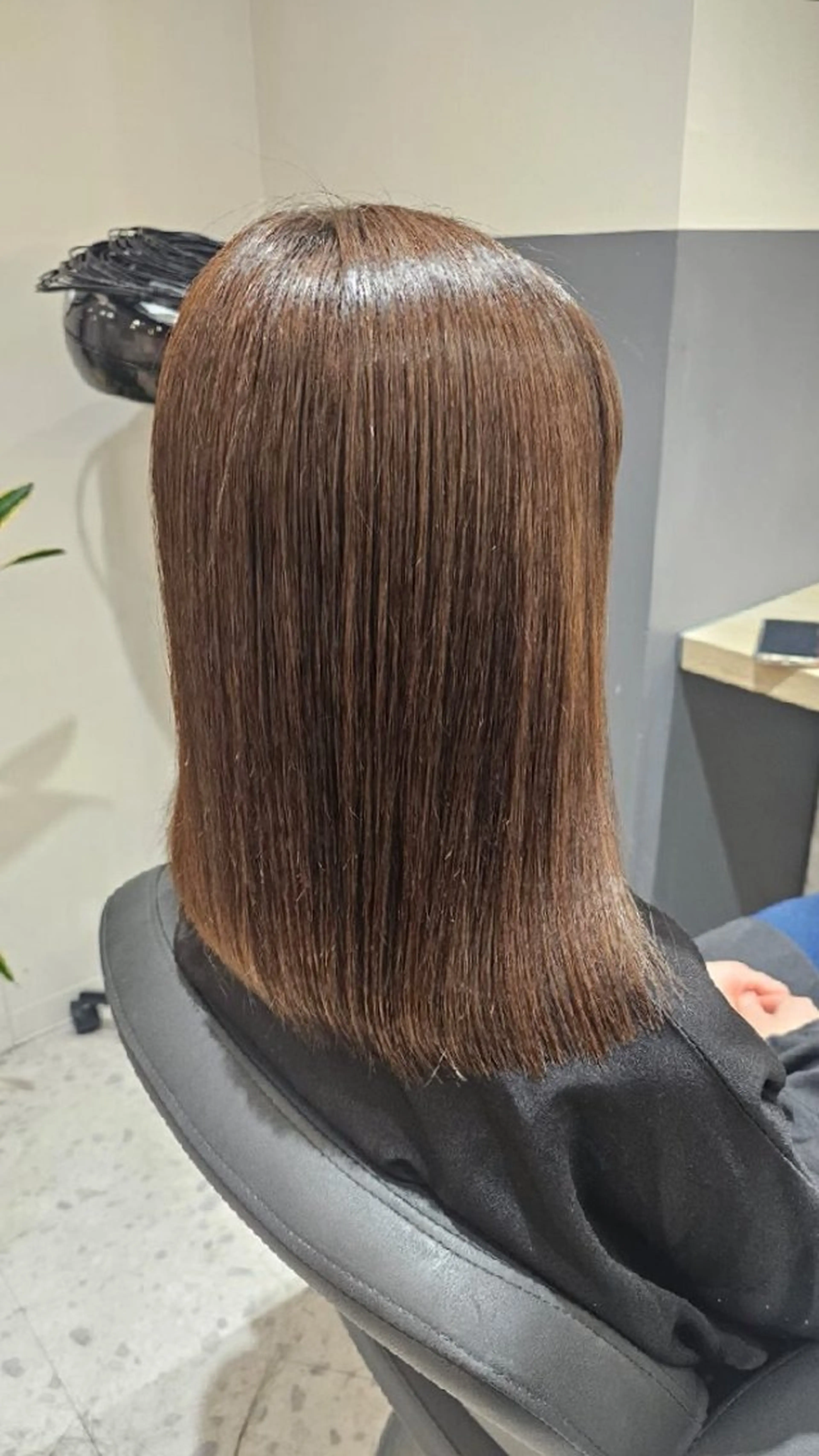 ミディアム 縮毛矯正 🍀☘️阿部 誉叶☘️🍀のヘアスタイル