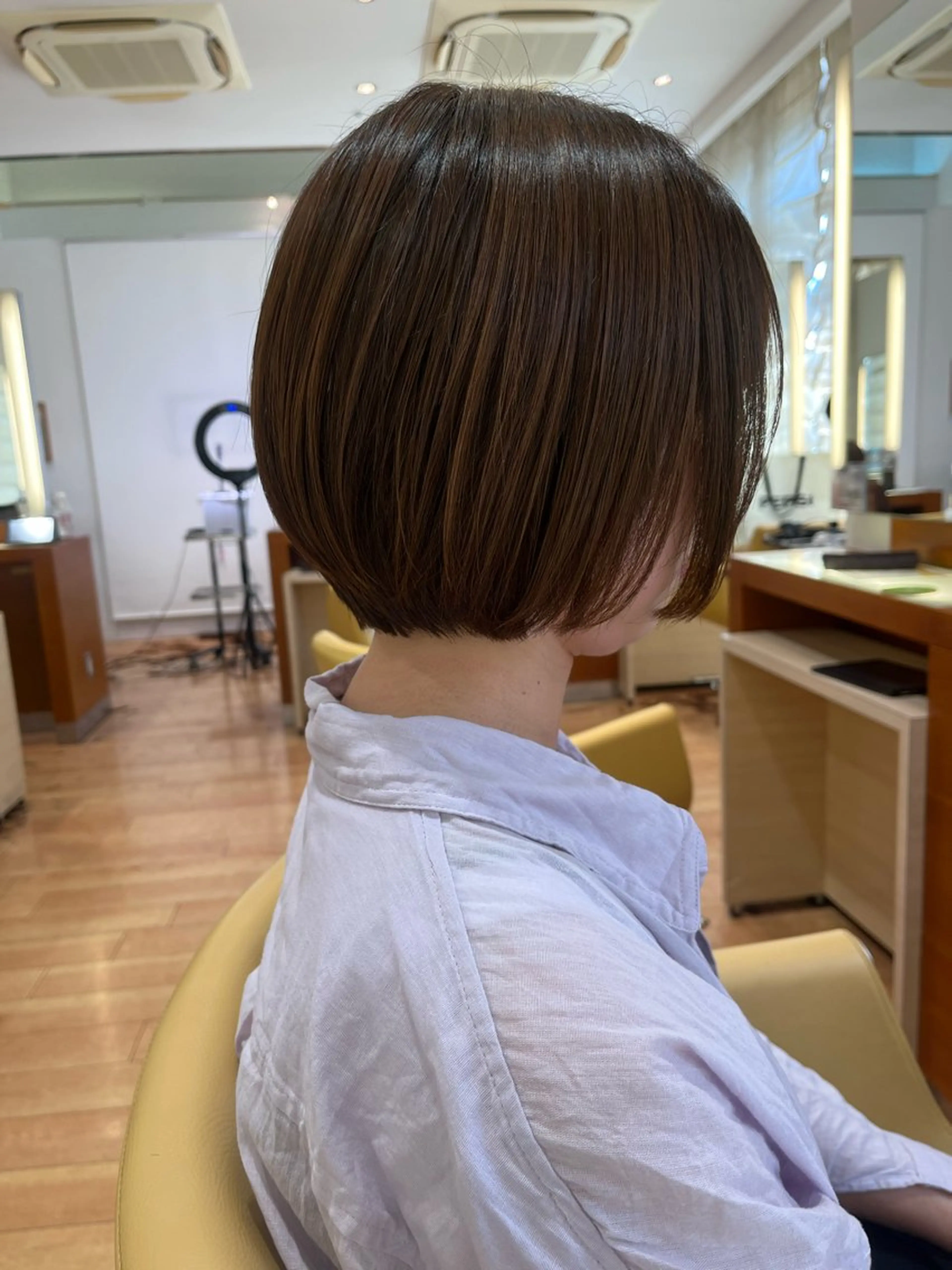 ショート tricca daikanyama所属・縮毛矯正/ボブ/ 🌱長尾朋弥🌱のヘアスタイル