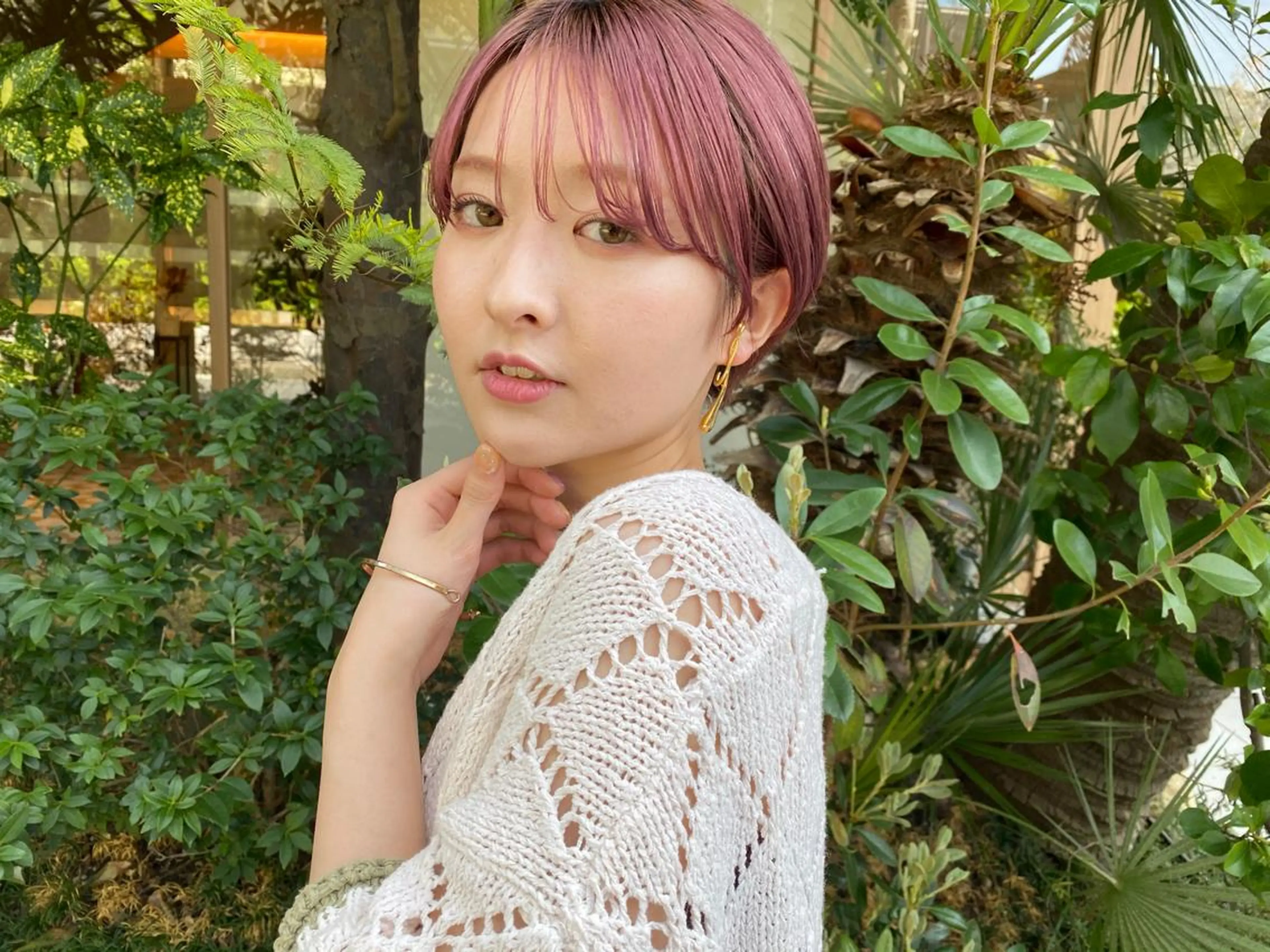 ショート 髪質改善韓国レイヤー SHIORI🦋のヘアスタイル