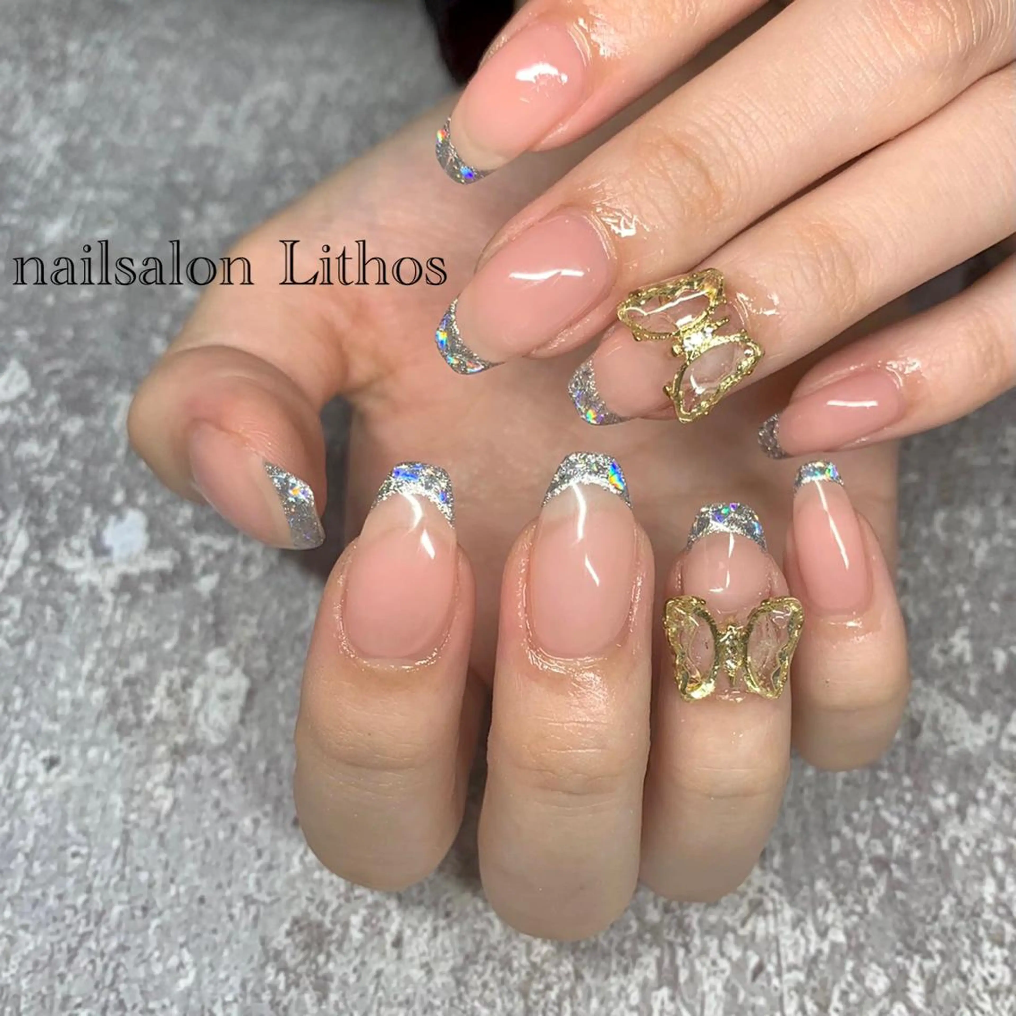 ネイル 韓国ネイル ハンドネイル nailsalon Lithos所属・nailsalon Recontreのネイルデザイン