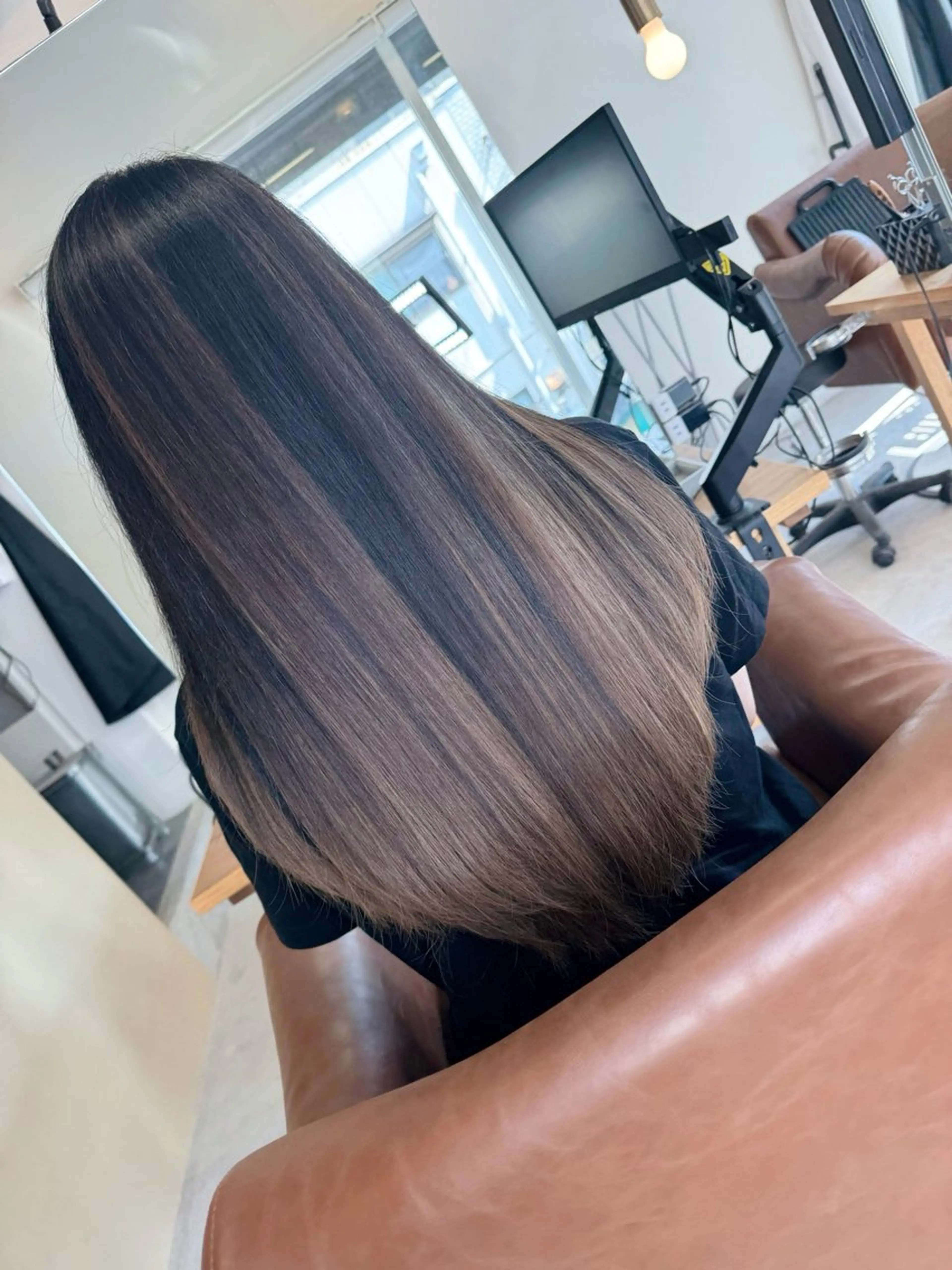 ロング カラー 山下 裕樹のヘアスタイル