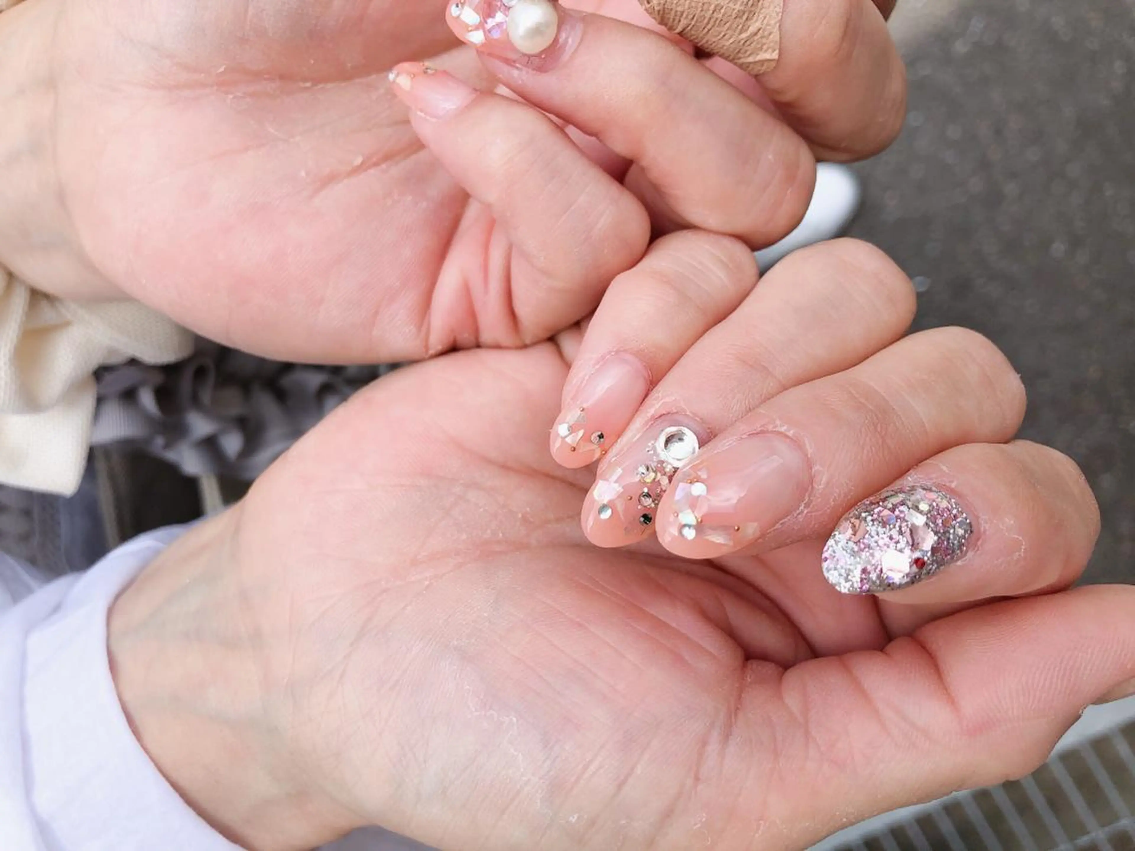 ネイル アートネイル グラデーション nail salon L.Nのネイルデザイン