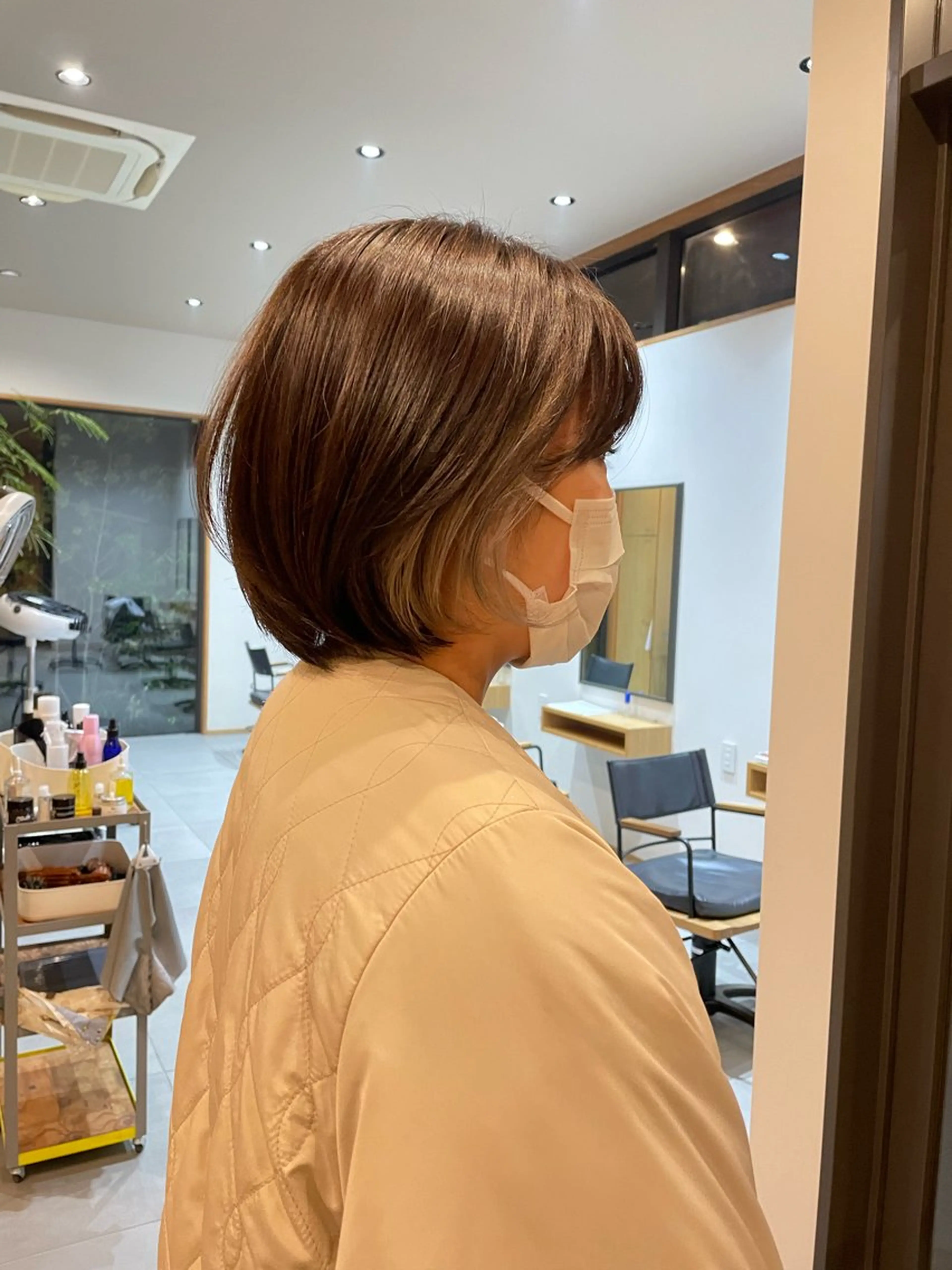 ショート カラー LORO.hairmake&spa所属・山﨑 ひよりのヘアスタイル