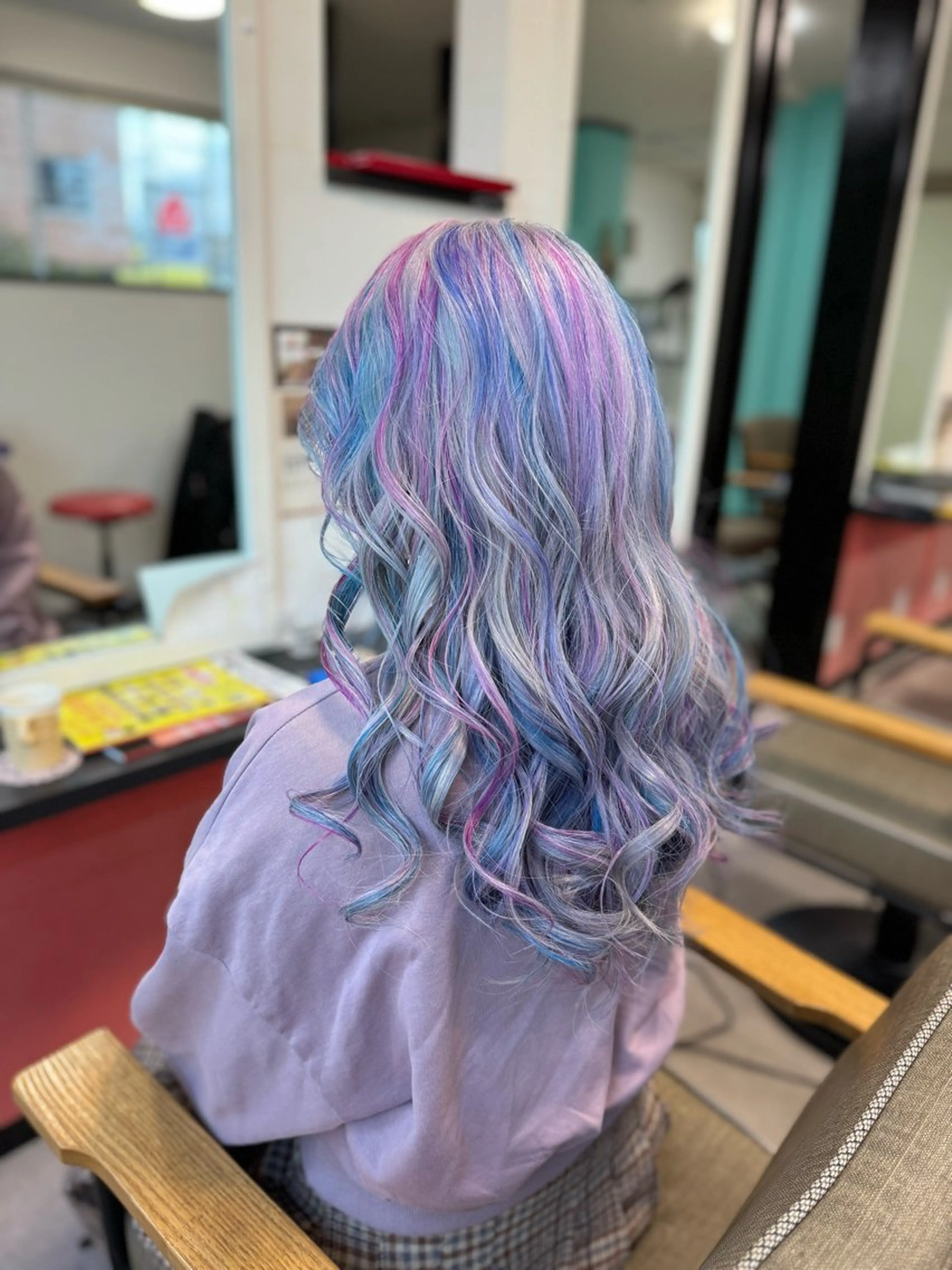 ケアブリーチ2回+カラー+トリートメントの写真