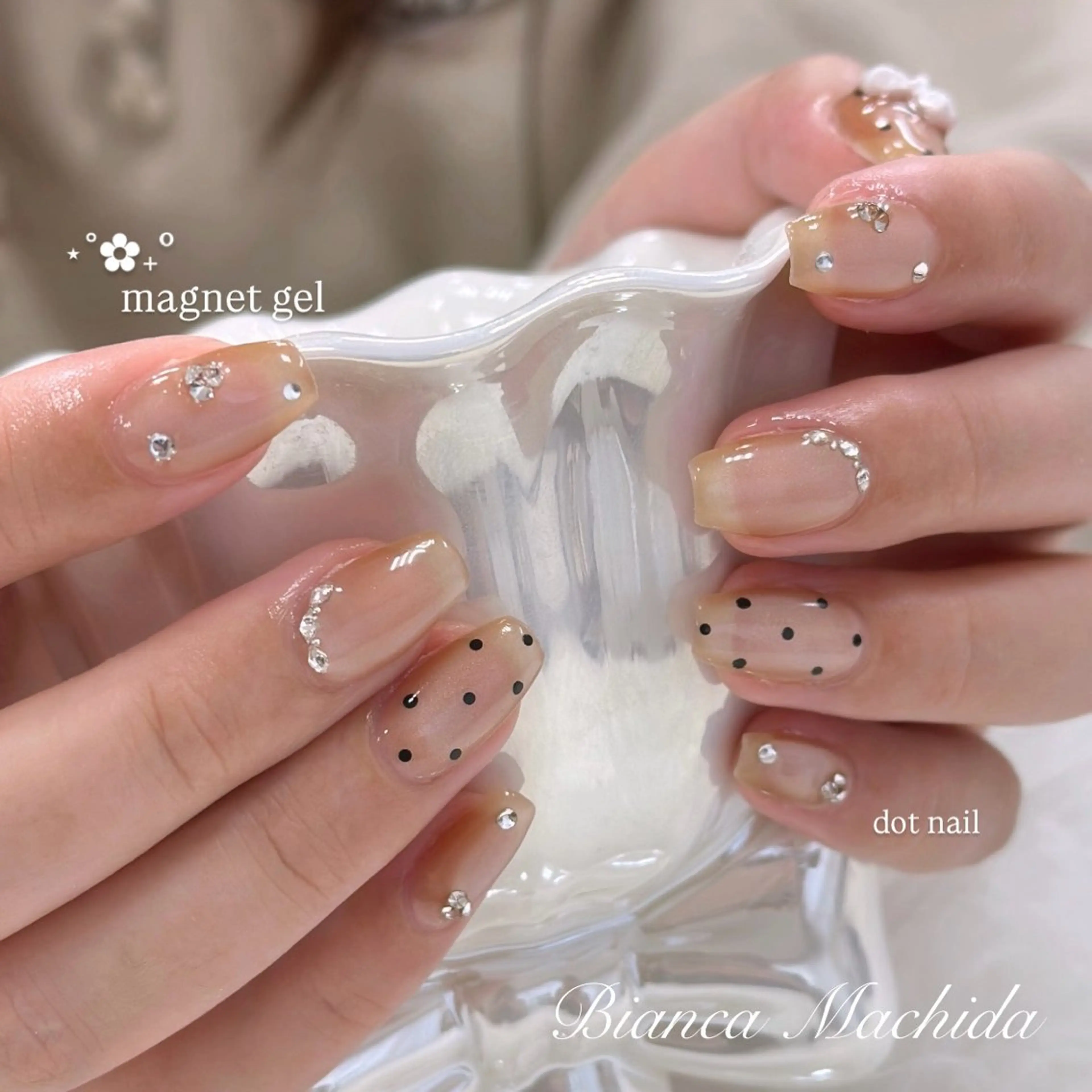 ネイル ハンドネイル Bianca👼🏻 OIKAWAのネイルデザイン