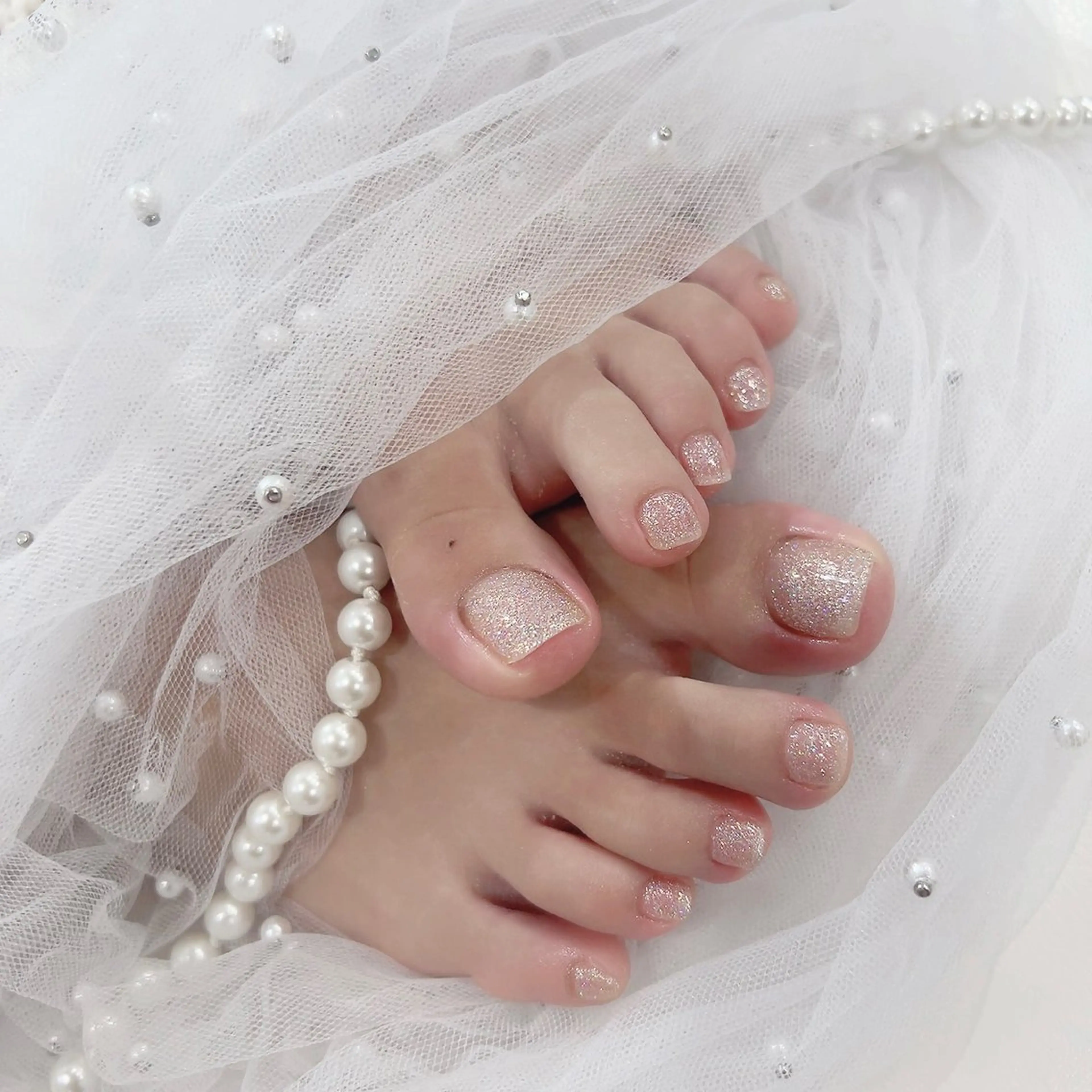 ネイル アートネイル フラッシュネイル フットネイル フレンチネイル ジェルネイル フットネイル You&Me Reonaのネイルデザイン