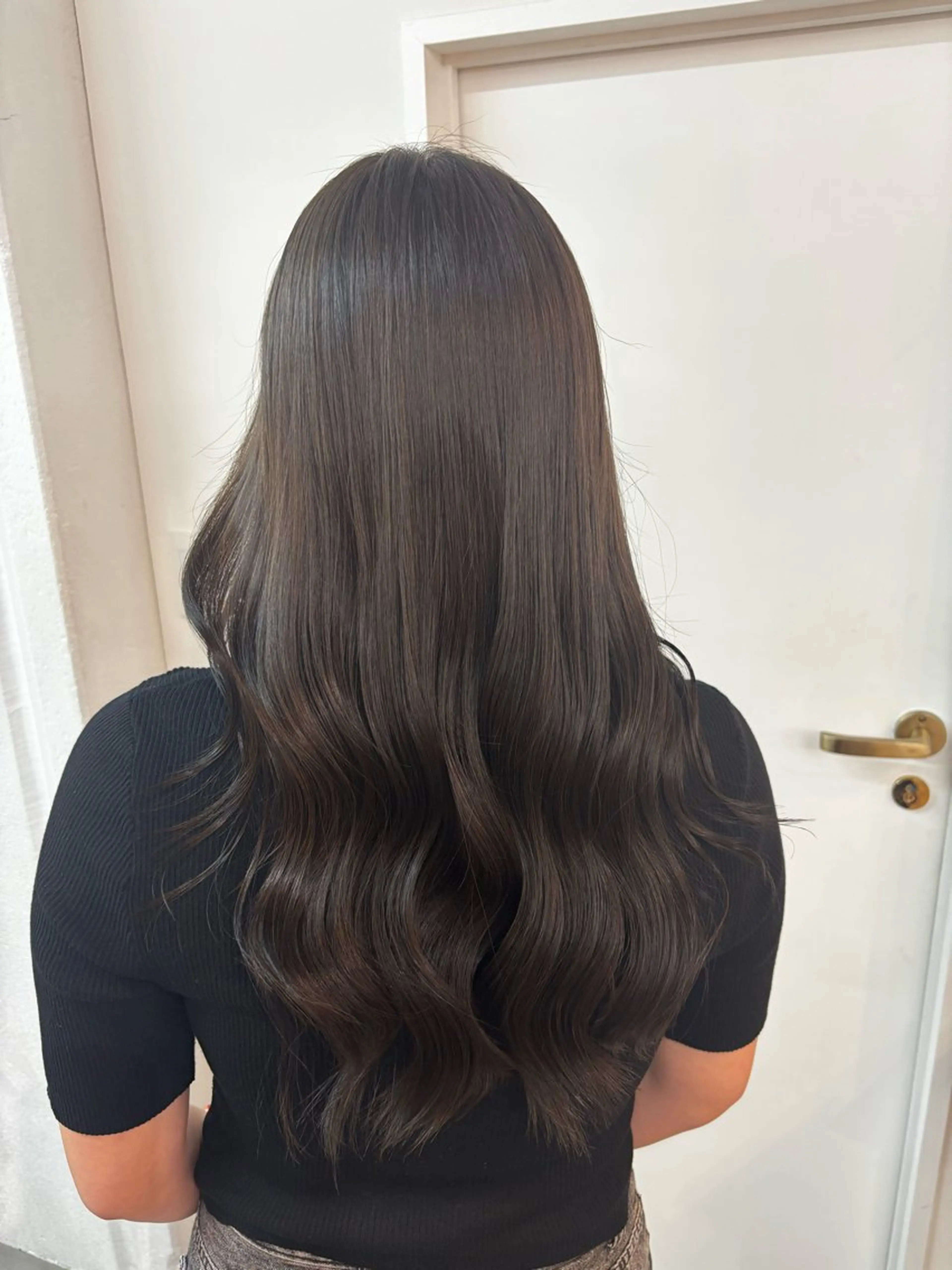 ロング 🤍Nozomi/ オリーブカラー🌿のヘアスタイル