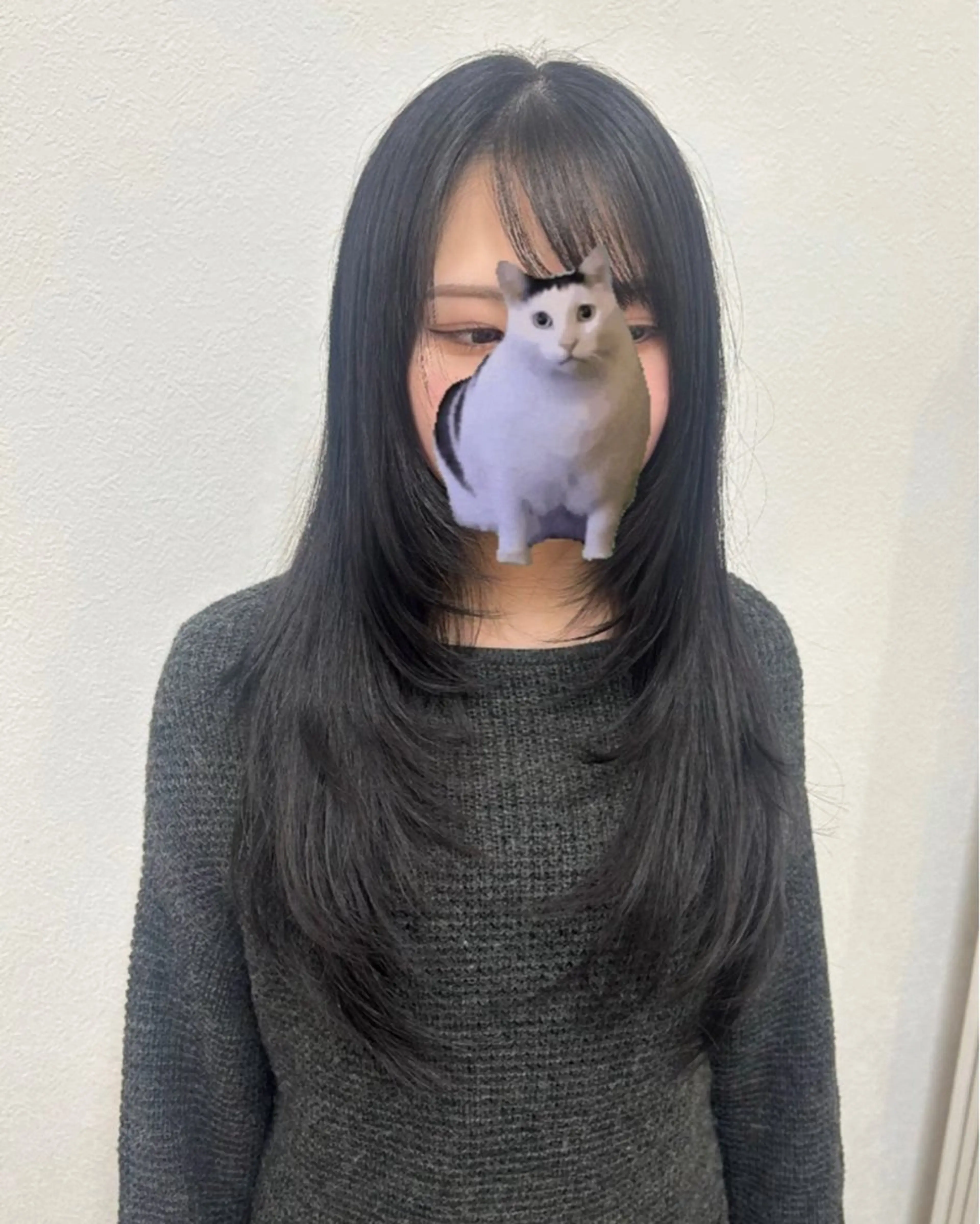 ロング カラー ﾖｼﾀﾞ ﾕｶのヘアスタイル