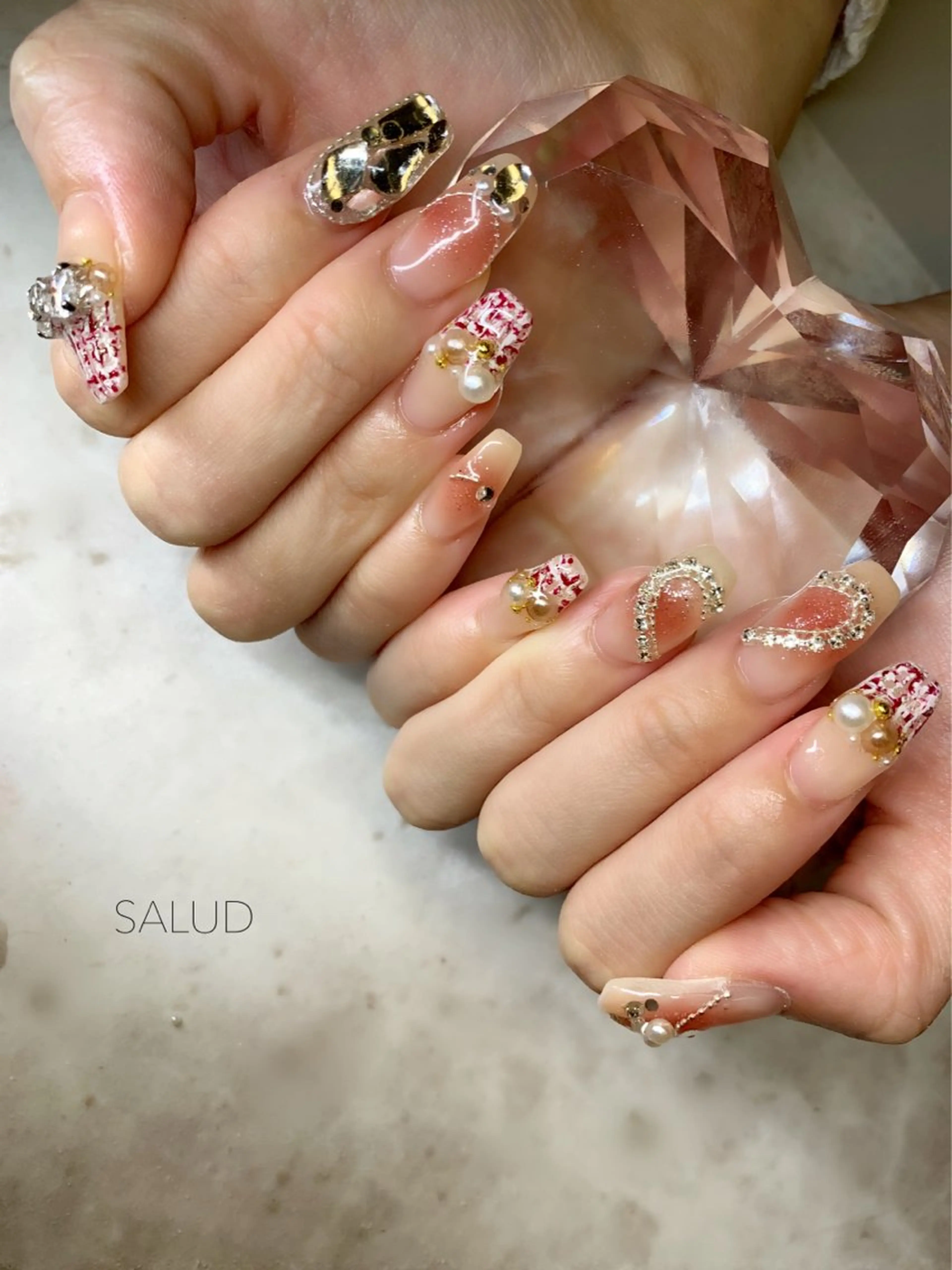 ネイル ハンドネイル Nail Salon SALUDのネイルデザイン
