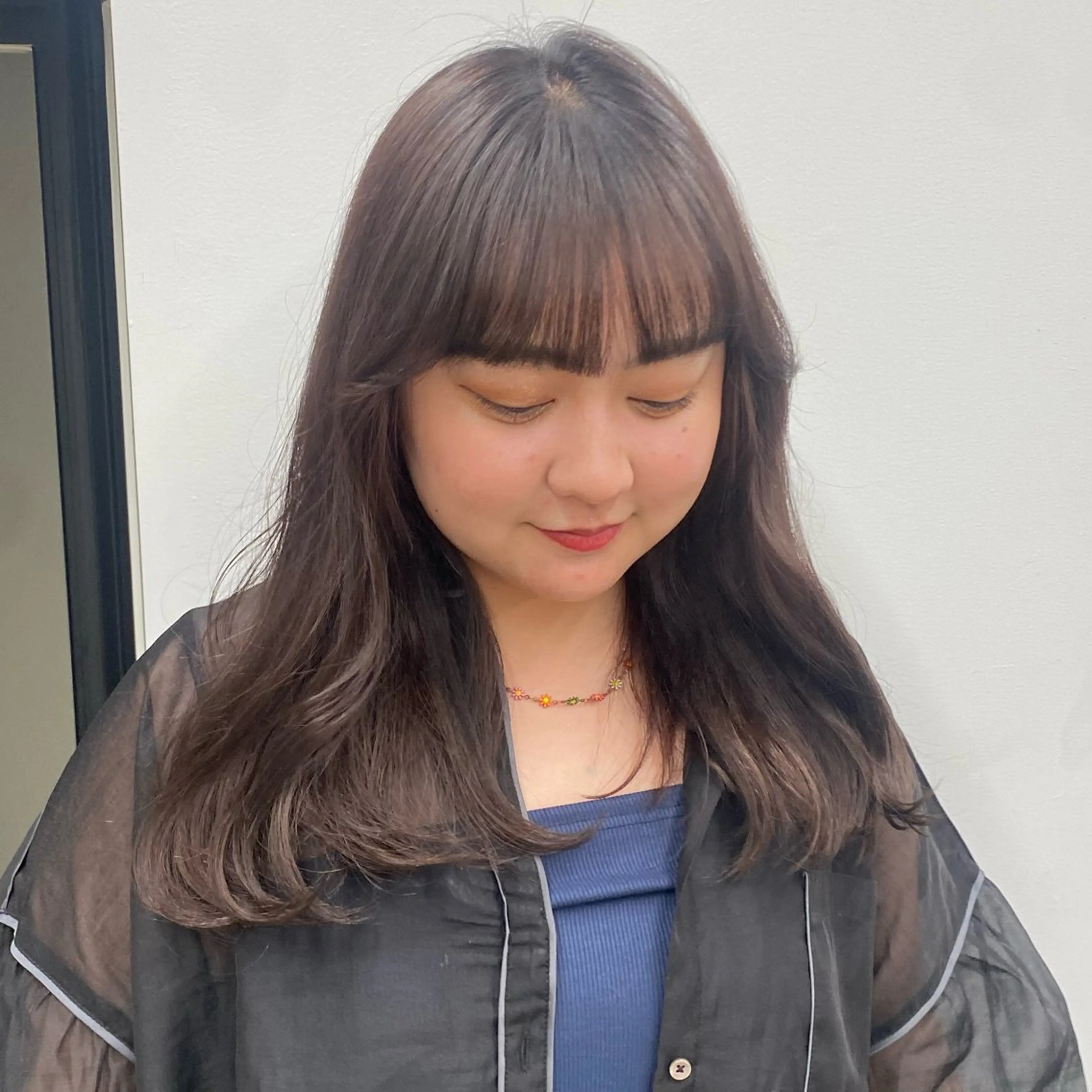 ロング カラー カット ヘアカラー トリートメント noa/ 渋谷のヘアスタイル