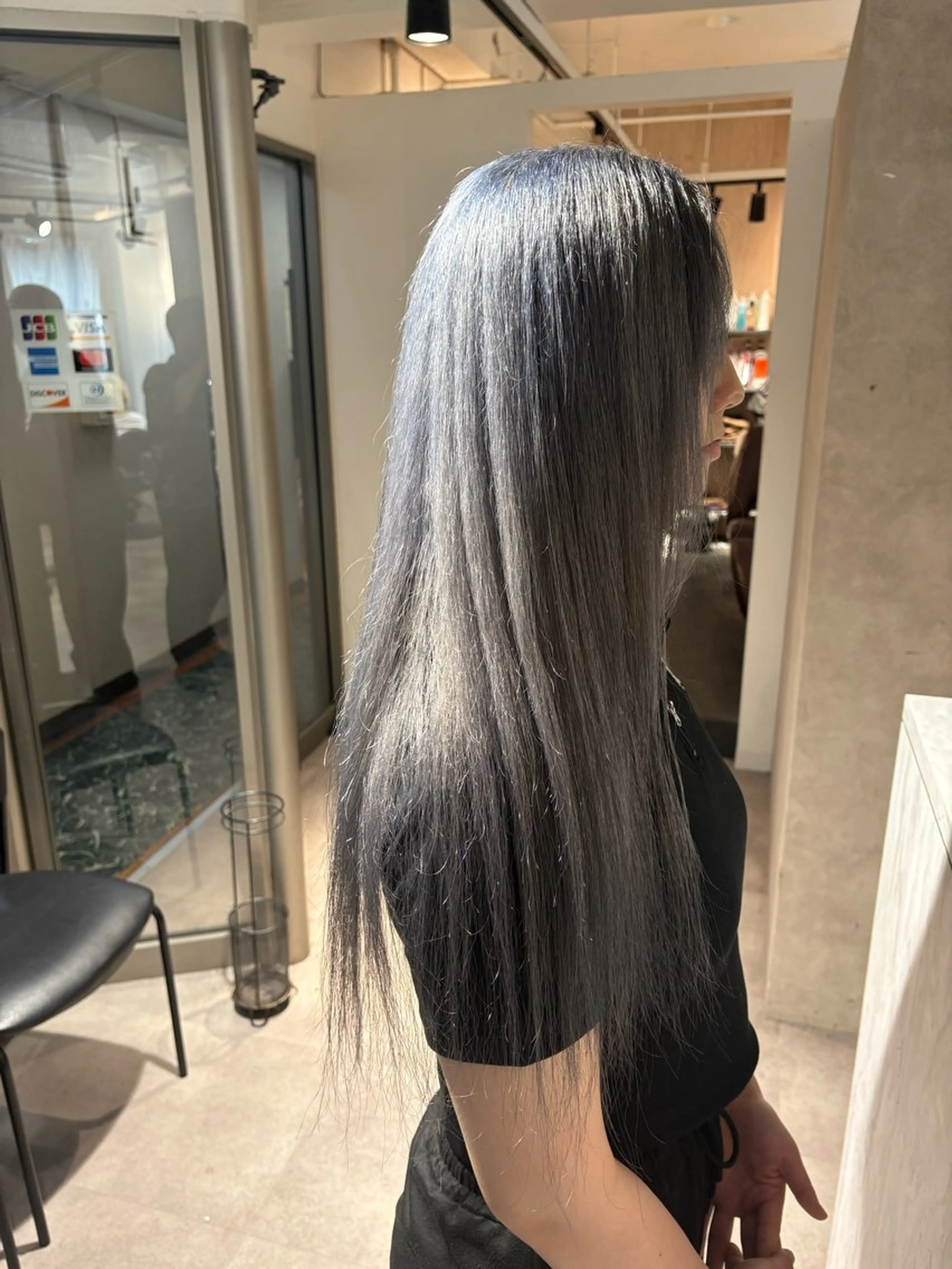 ロング カラー カット ヘアカラー Seleneコウキ ブリーチ/ハイトーンのヘアスタイル