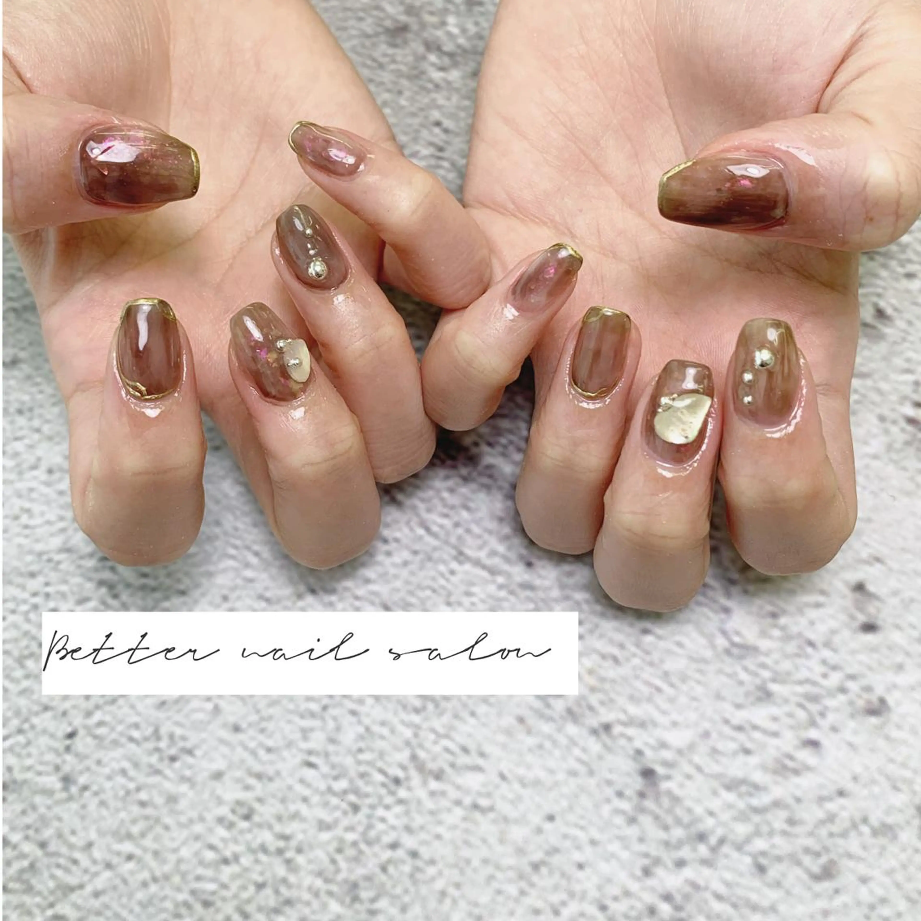 カラー ネイル musee art所属・Musee art 亀戸店のネイルデザイン