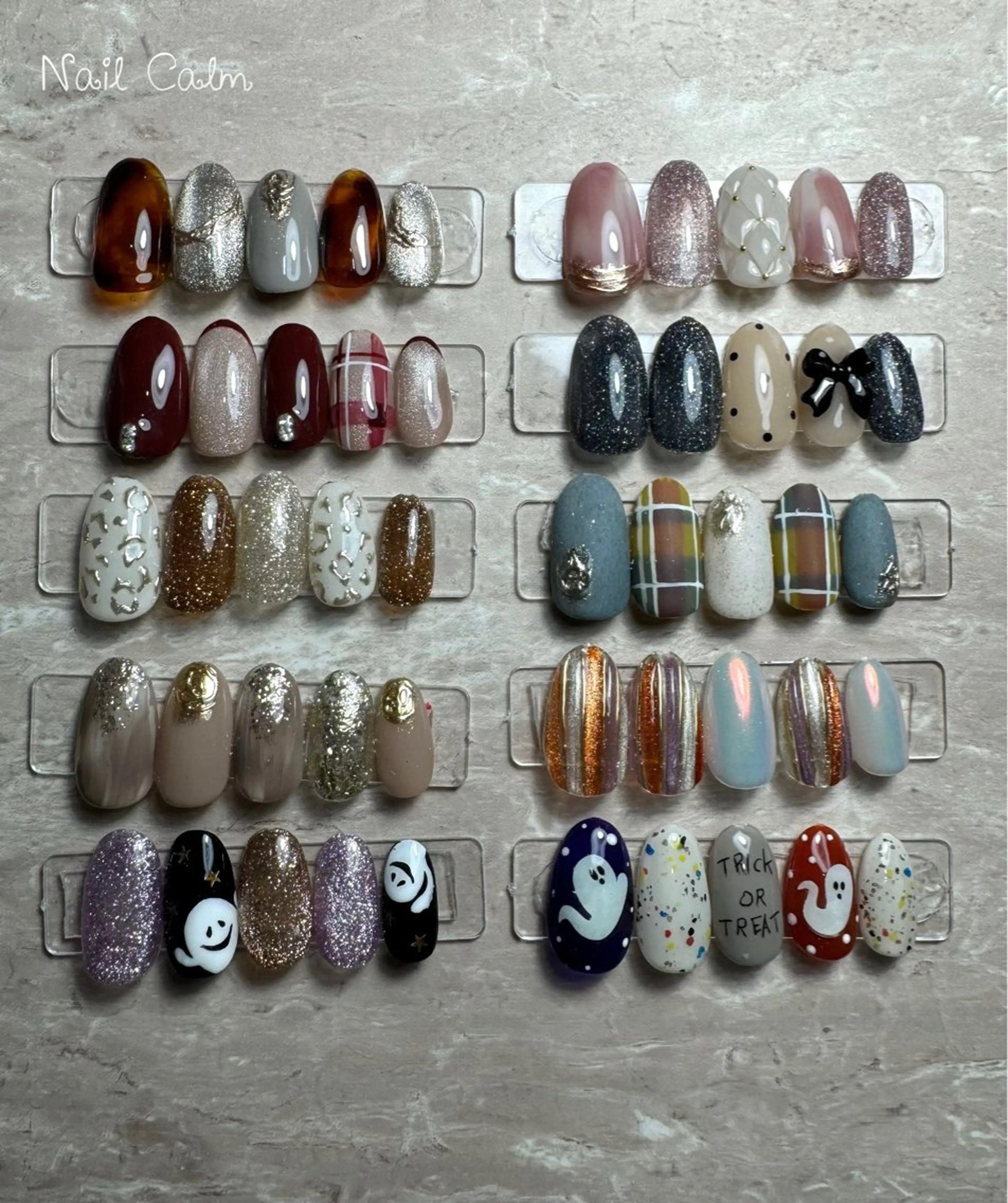 ネイル アートネイル ハンドネイル Nail Calm所属・プライベートサロン Calmのネイルデザイン