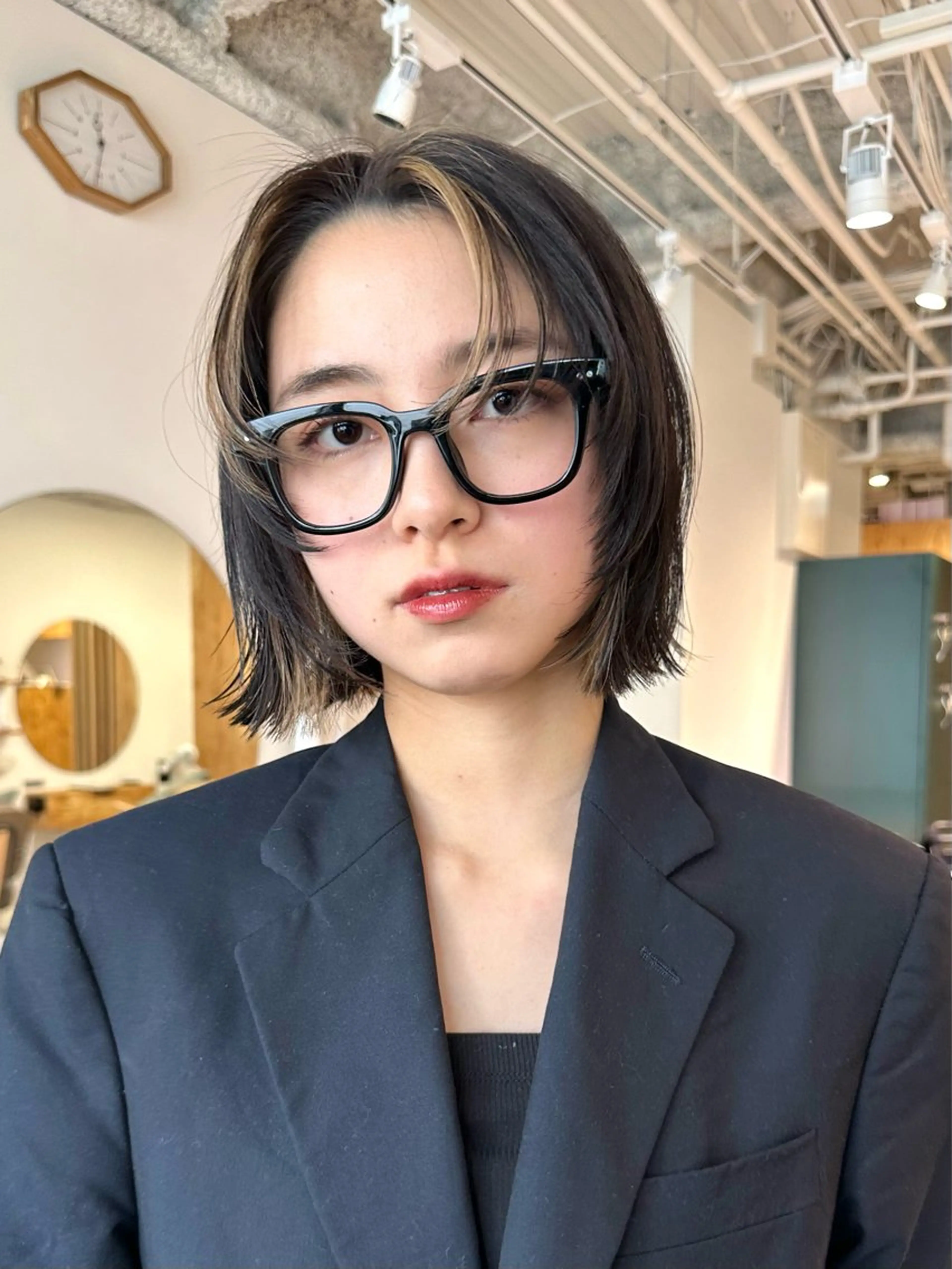 ショート sea by luvismけやき通り2号店所属・ボブ/ショート/ 縮毛矯正/岸本恭明のヘアスタイル