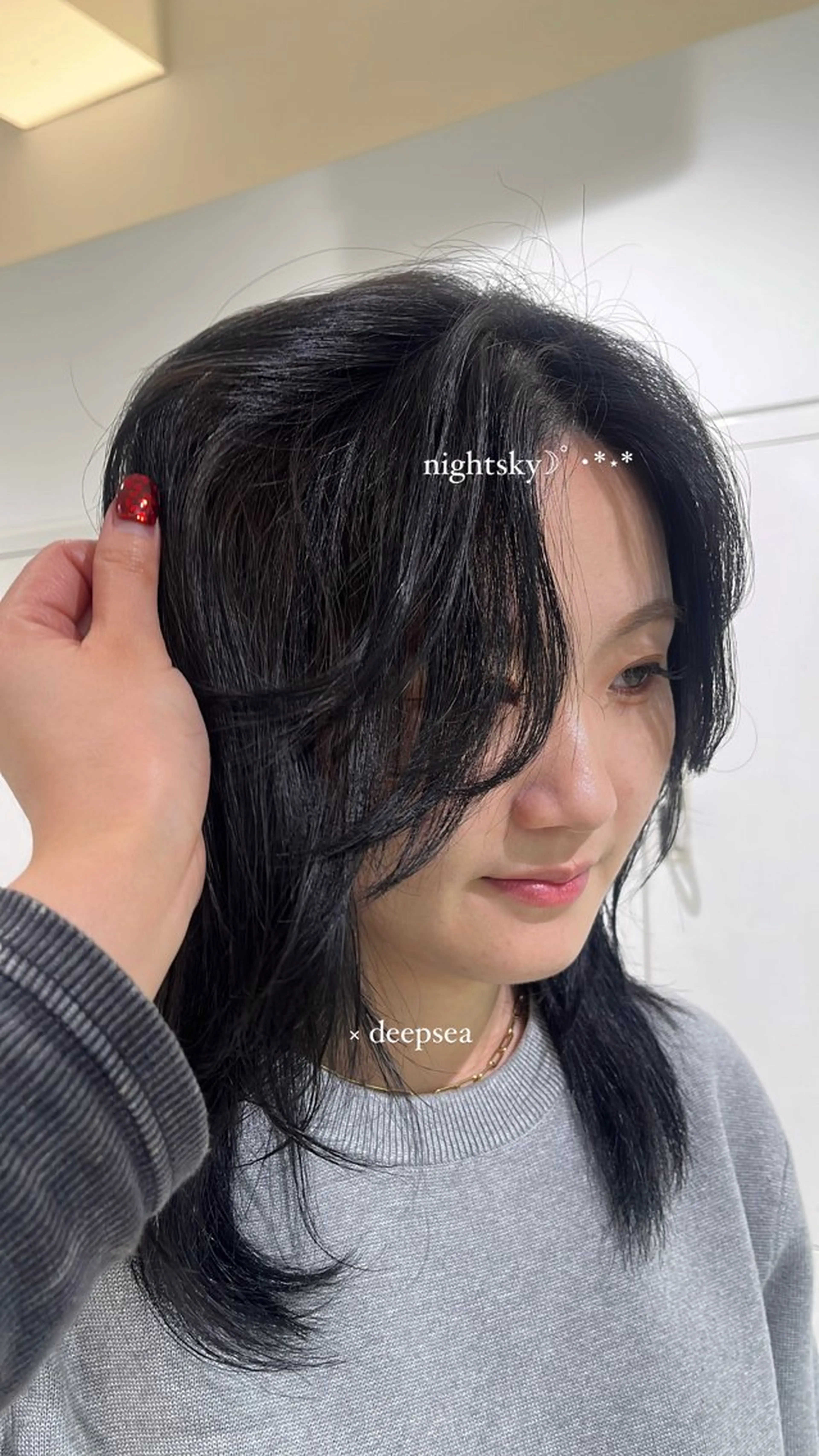 ロング カラー カット ヘアカラー リノ stylist🪐のヘアスタイル