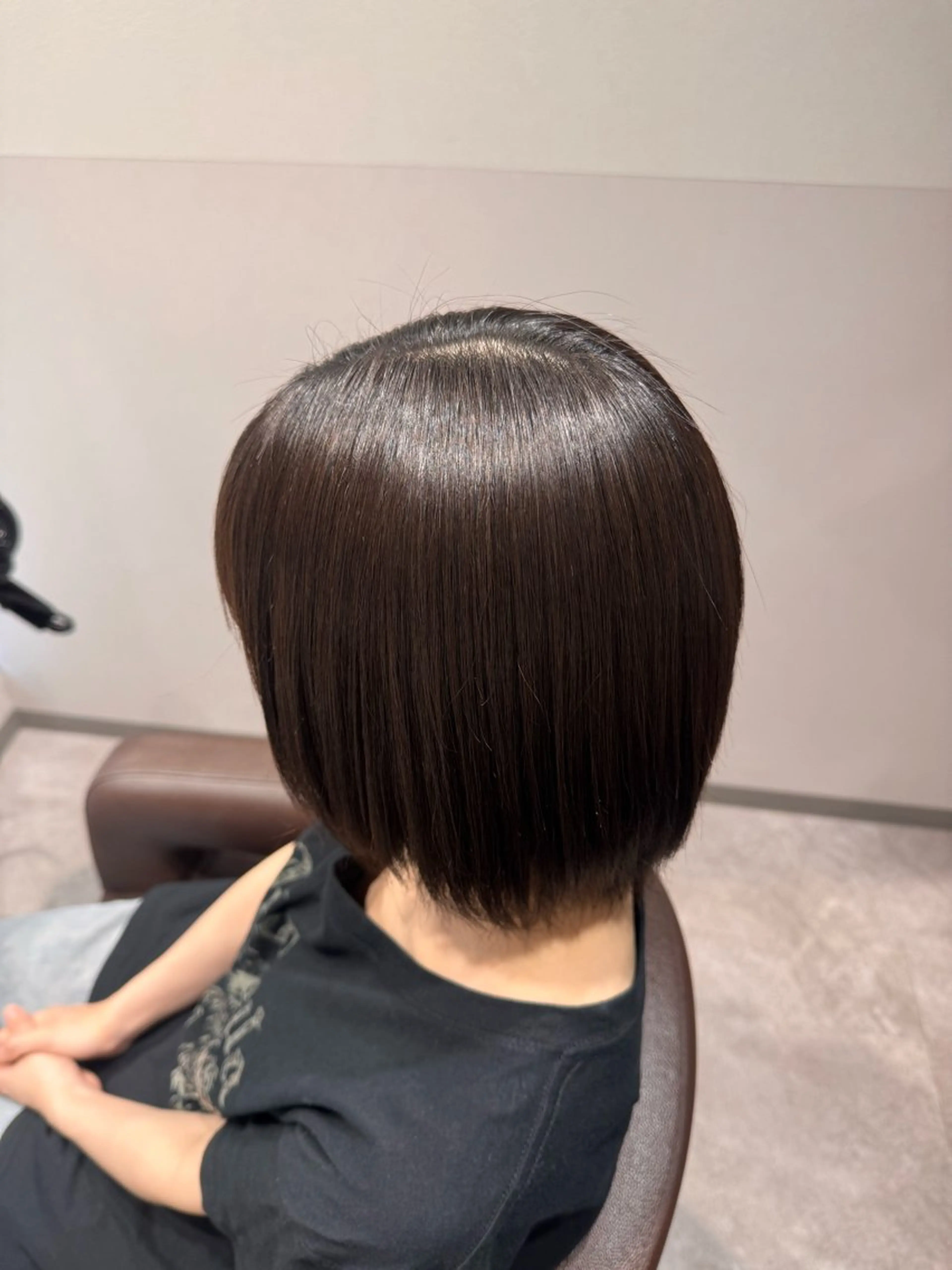 ミディアム 縮毛矯正 トリートメント SALOWIN 大宮 crest所属・.ｒｅｏ 大宮のヘアケア屋さんのヘアスタイル