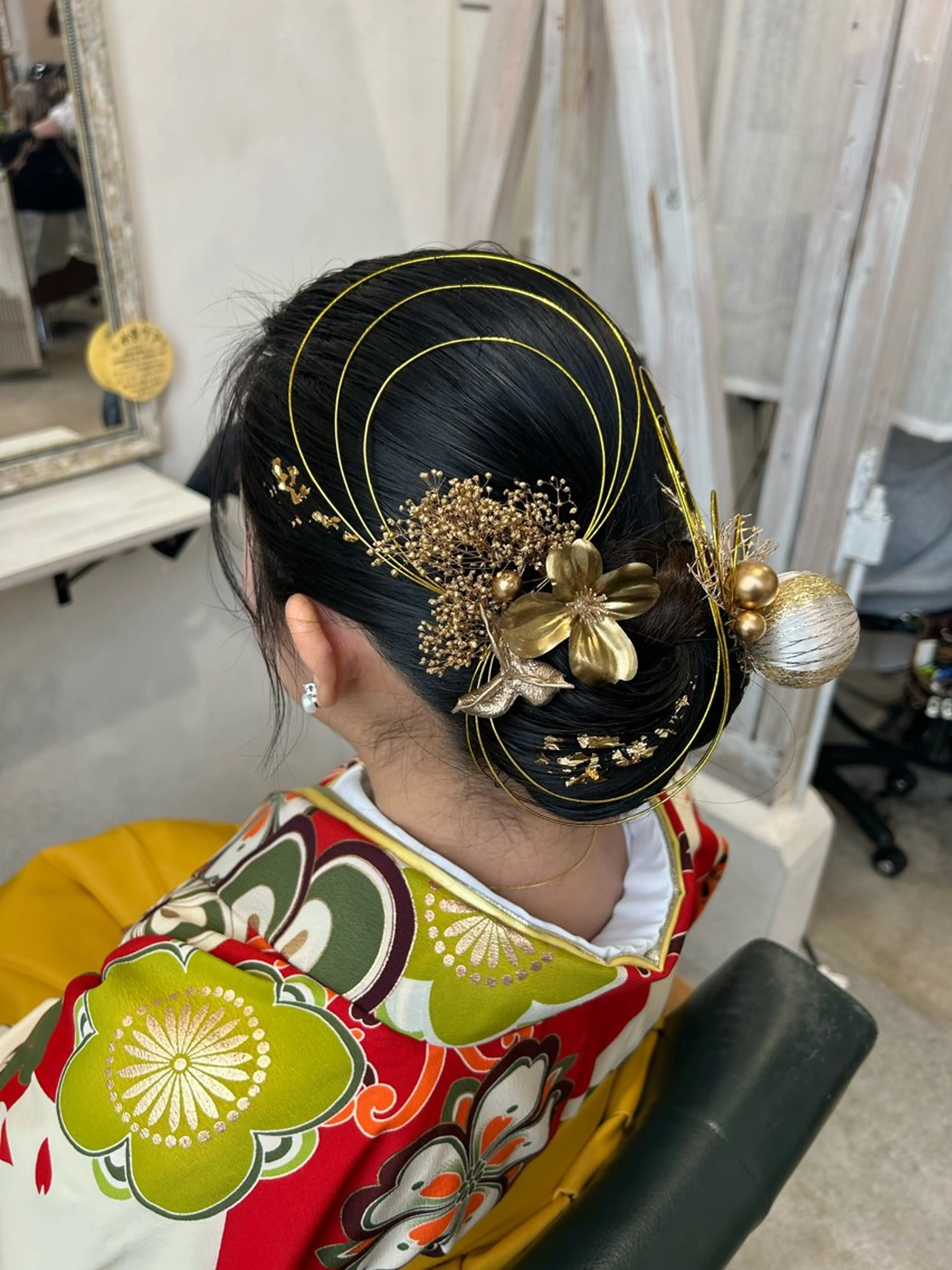 ロング ヘアアレンジ 前田 香恋のヘアスタイル