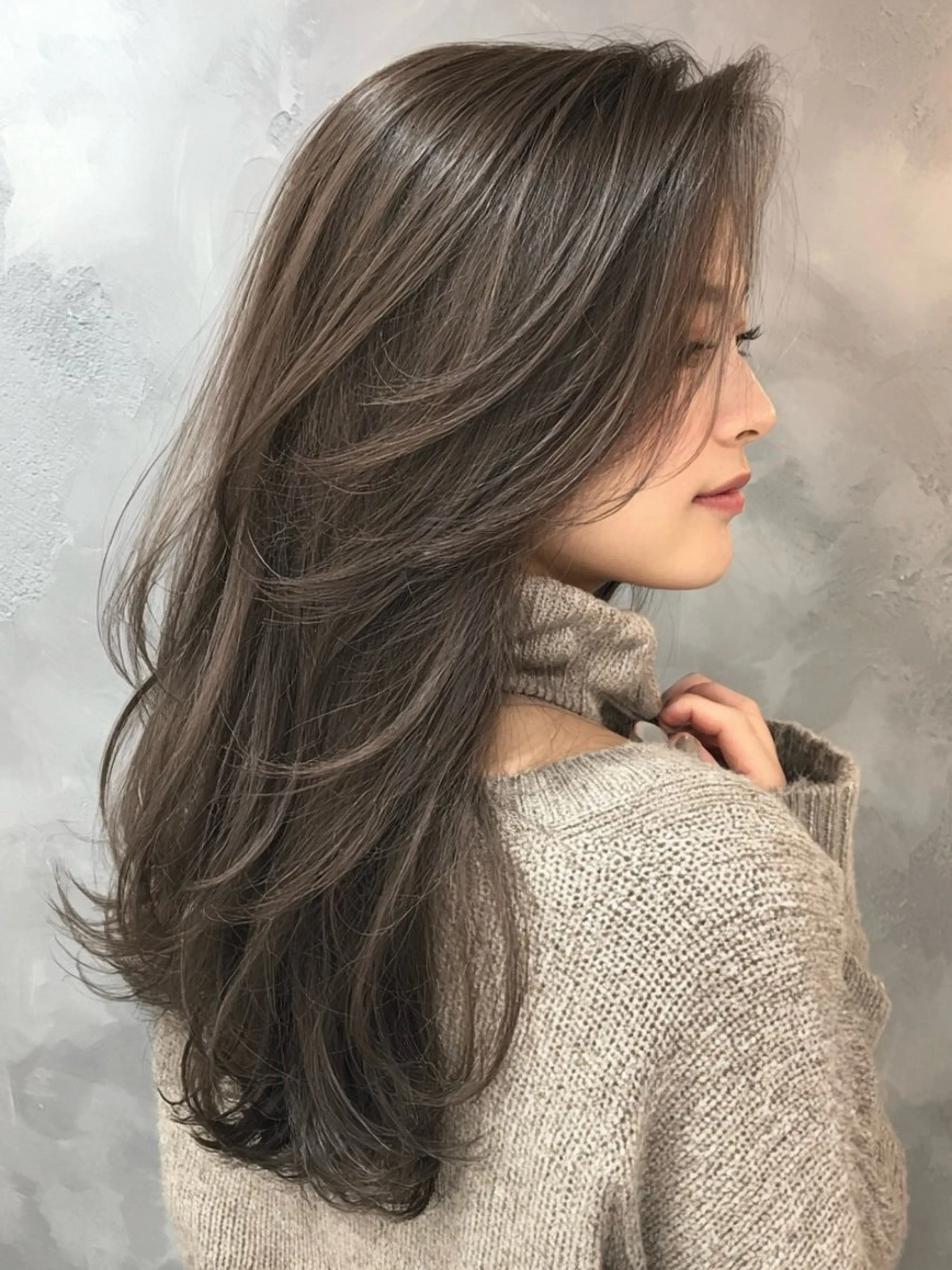 ロング カラー ヘアカラー トリートメント 池袋/カラー特化🎨 ロング料金なし🩵のヘアスタイル