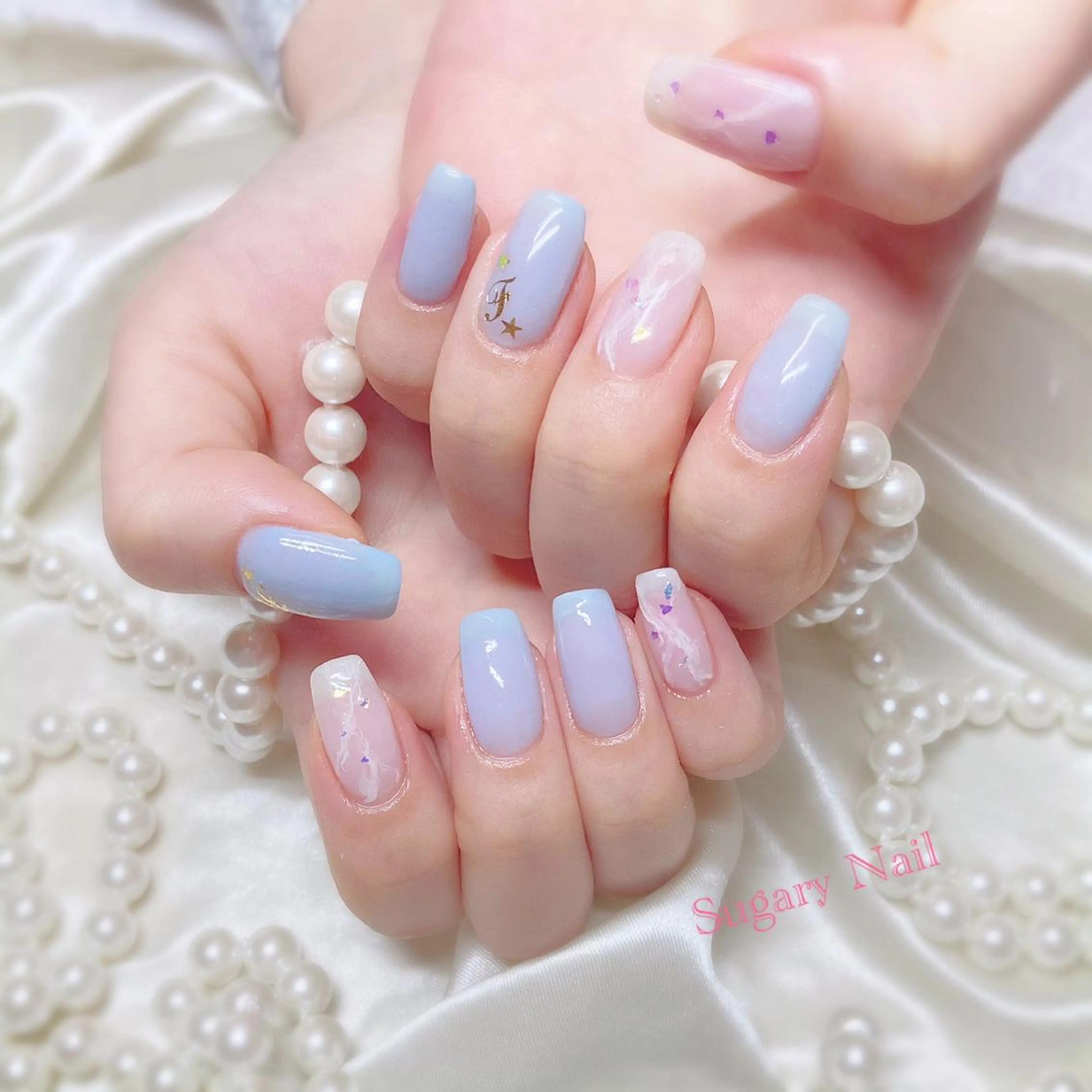 ネイル ハンドネイル フットネイル SugaryNail Rinaのネイルデザイン