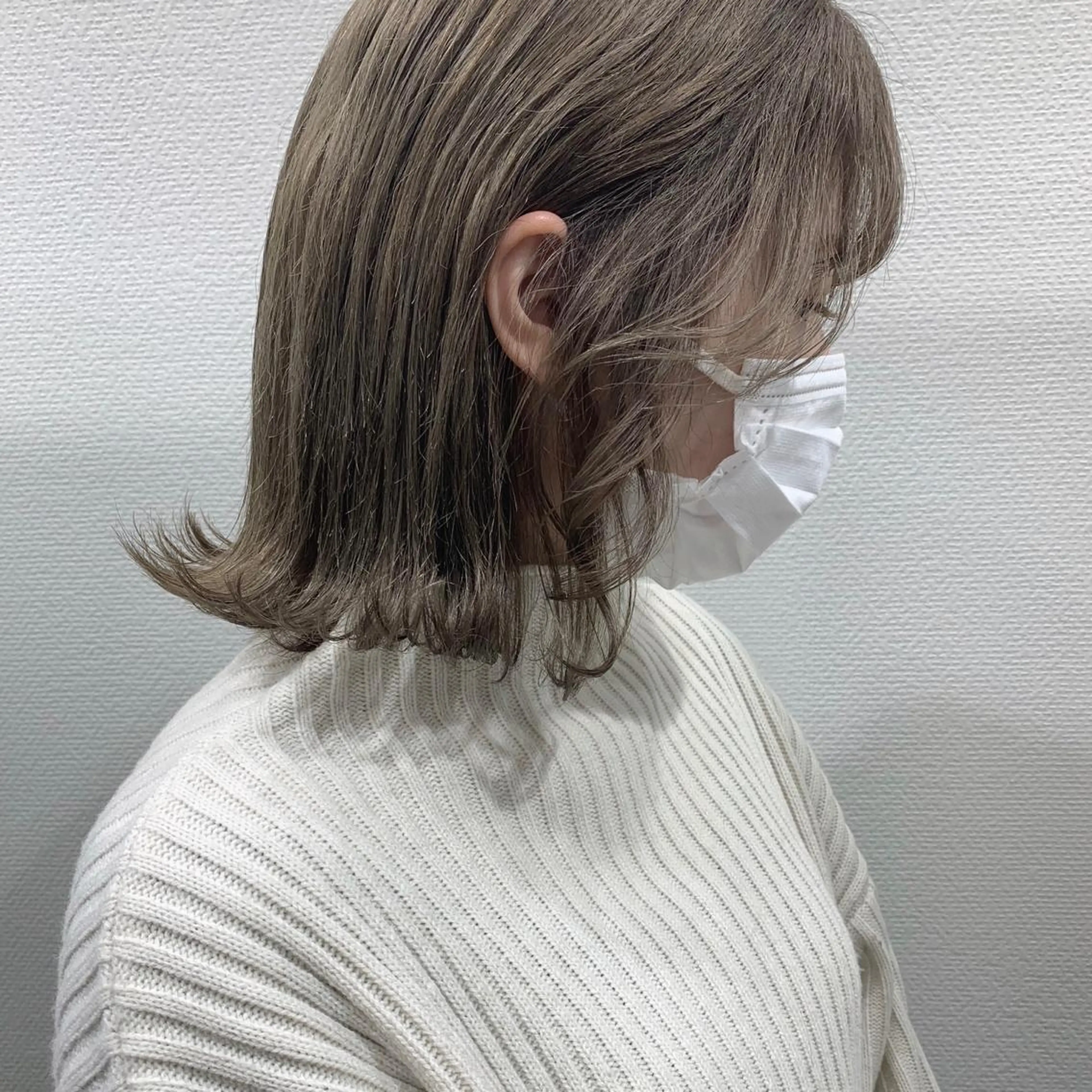 ミディアム 田中 優衣のヘアスタイル