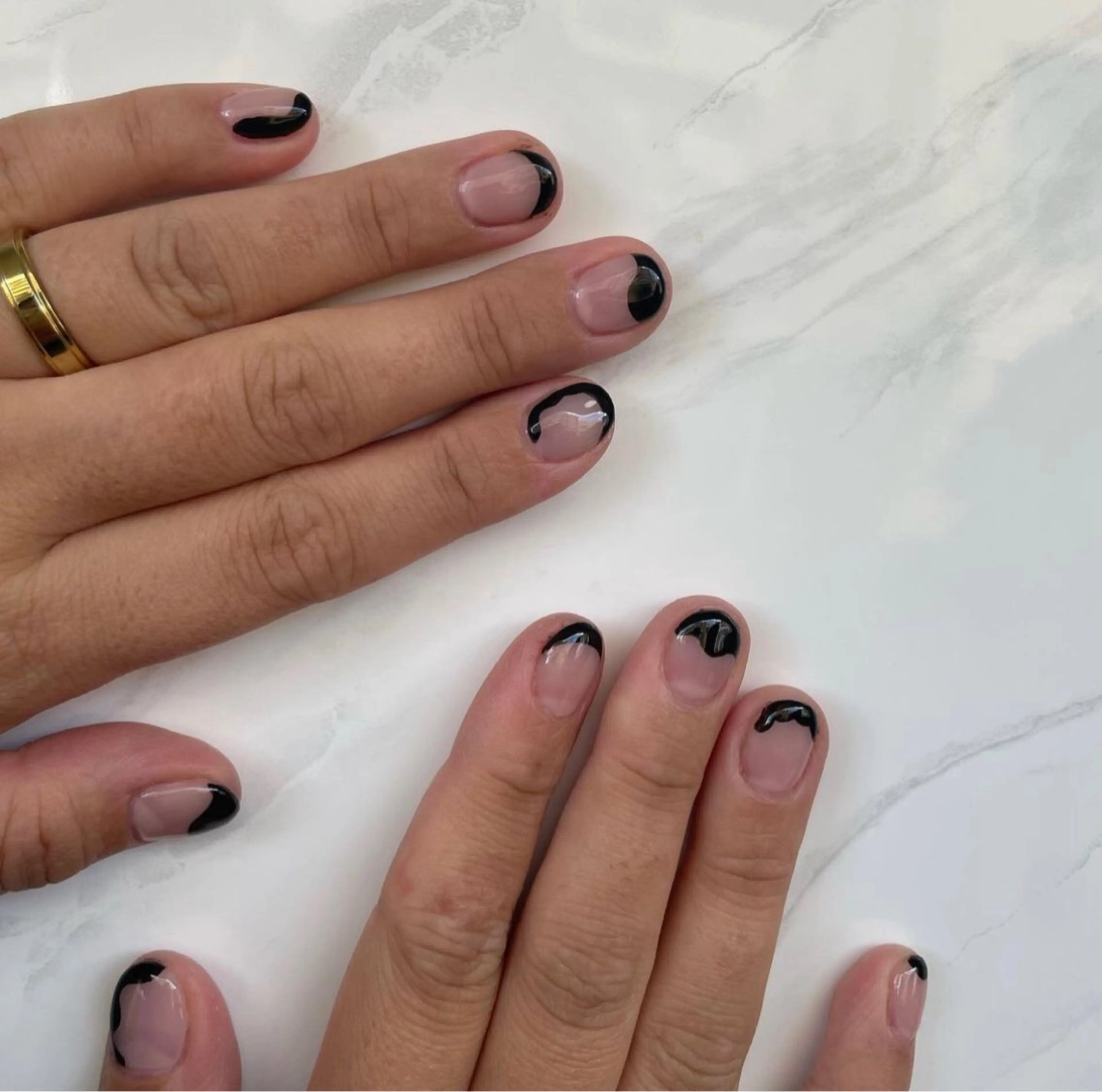 ハンドネイル♡フレンチの写真