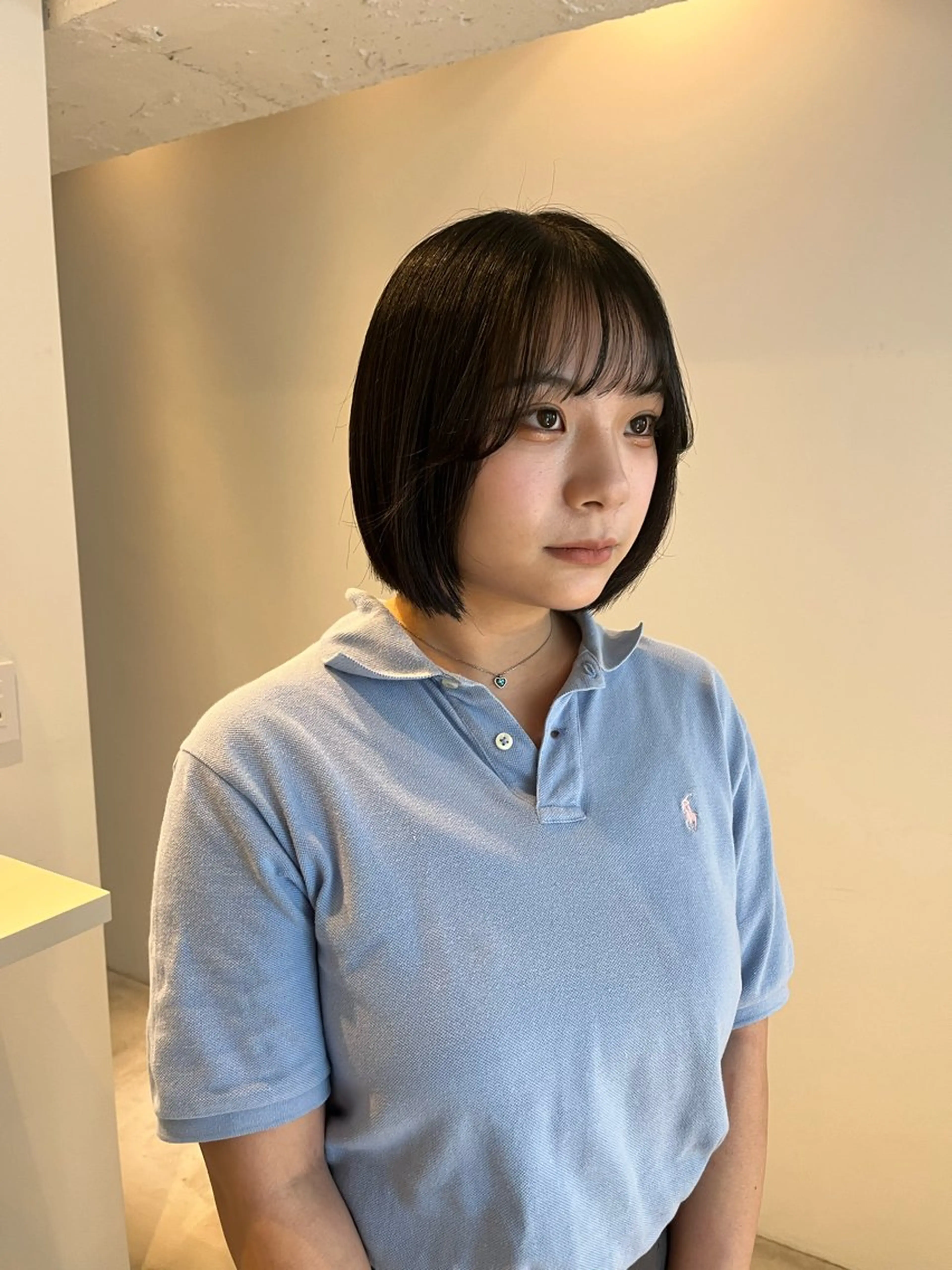 ショート ボブ ALLYS 渋谷店所属・最高級の艶のある カラーmei🎨のヘアスタイル